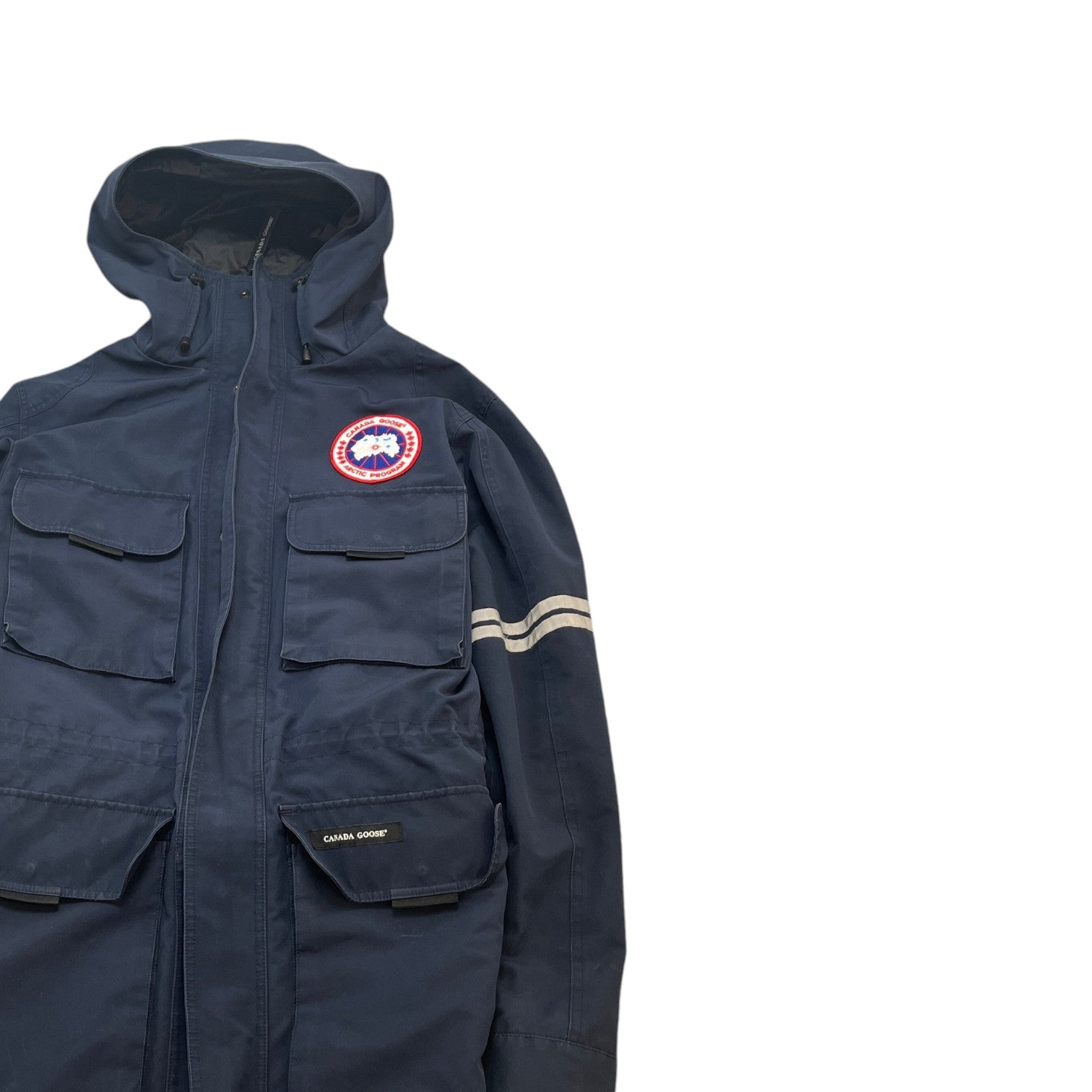Men's Science Research Down Jacket Navy Size L