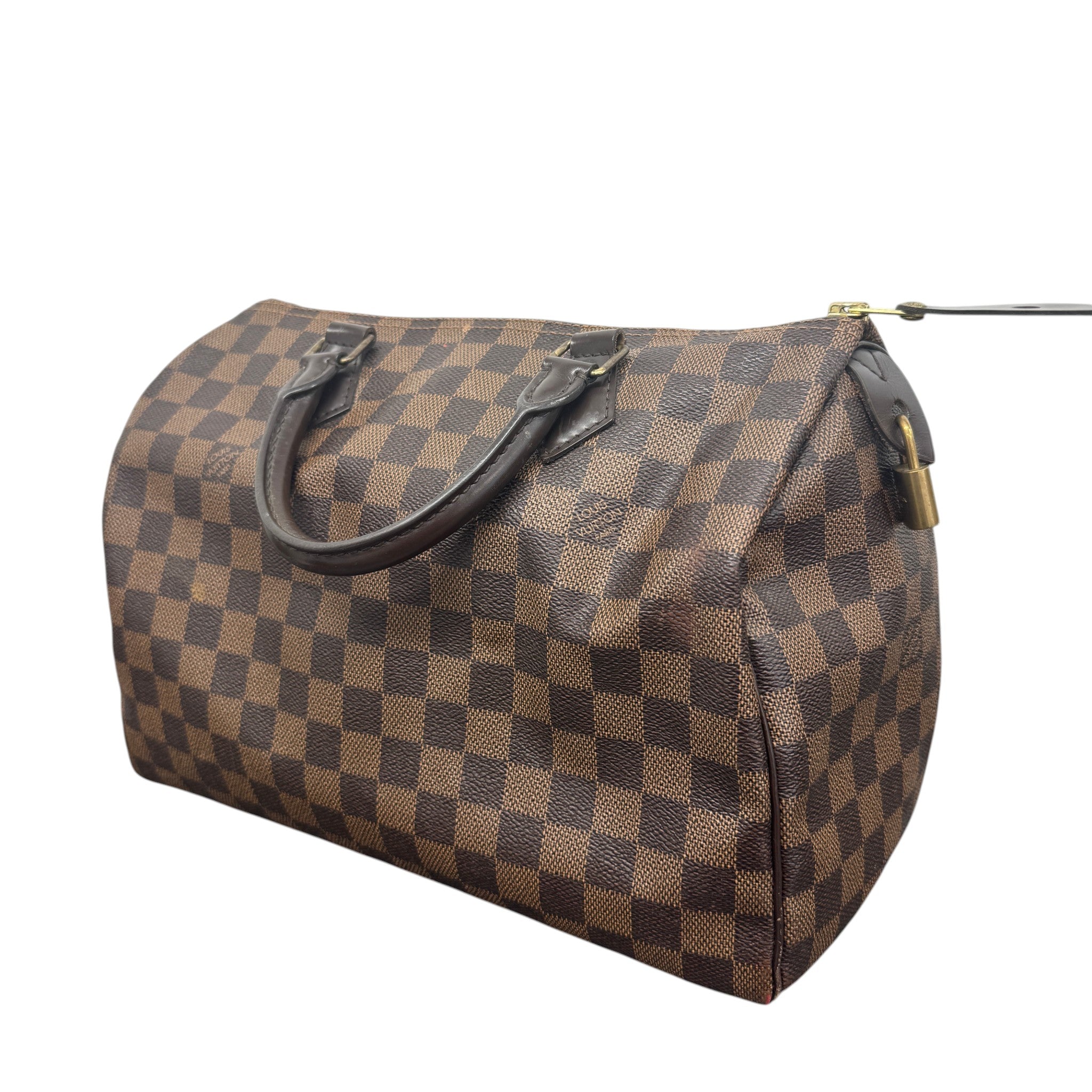 Women's Damier Ebene Speedy 30 Bag Brown