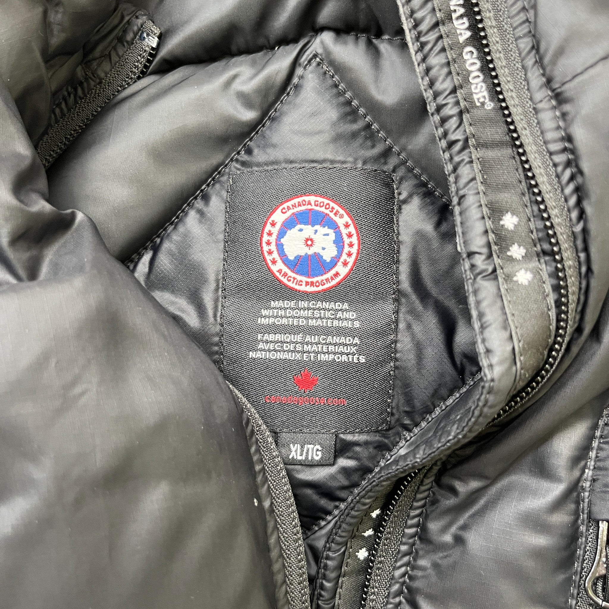 Men's Lodge Down Jacket Black Size XL