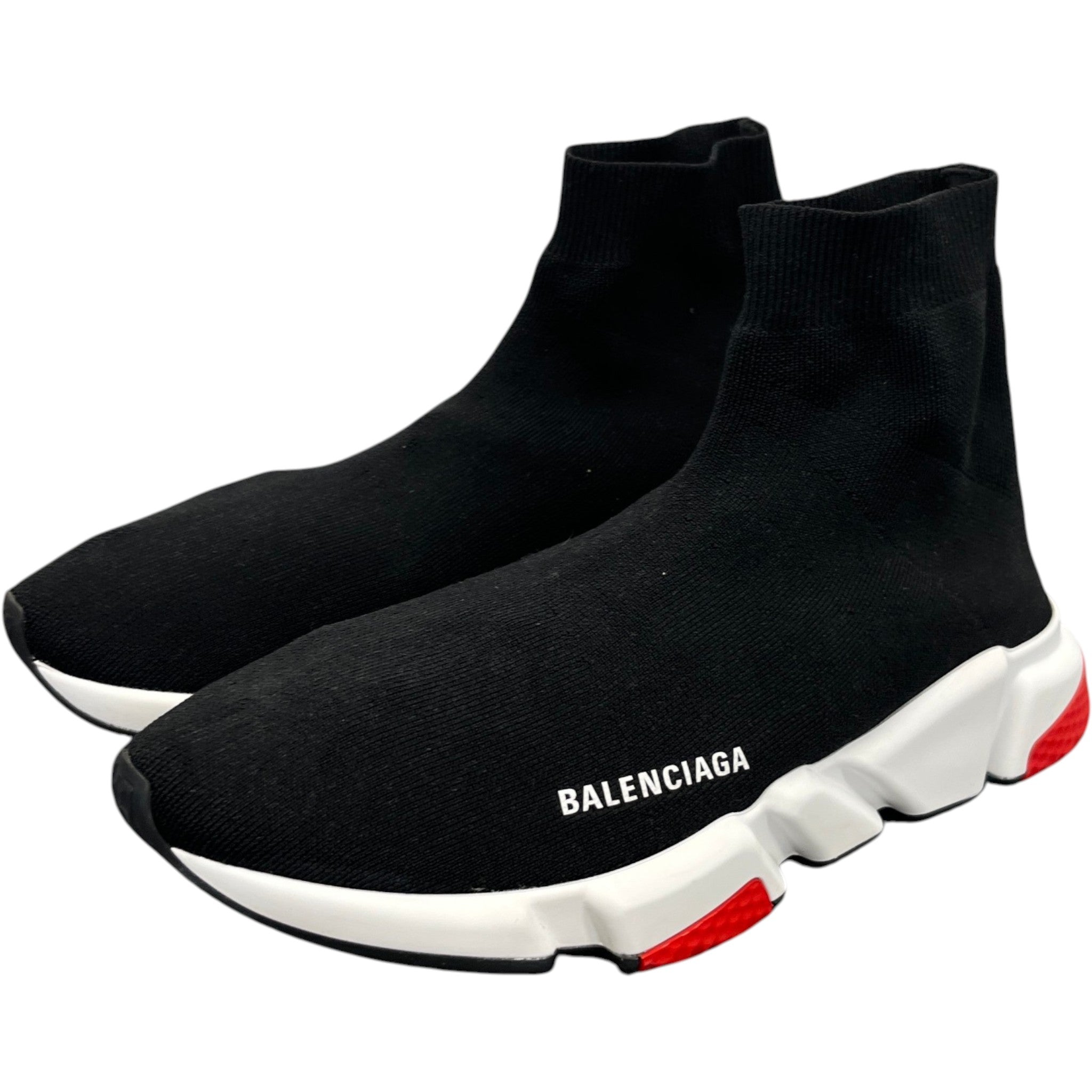 Men's Speed Sock High Trainers Black Size EU 42 / UK 8