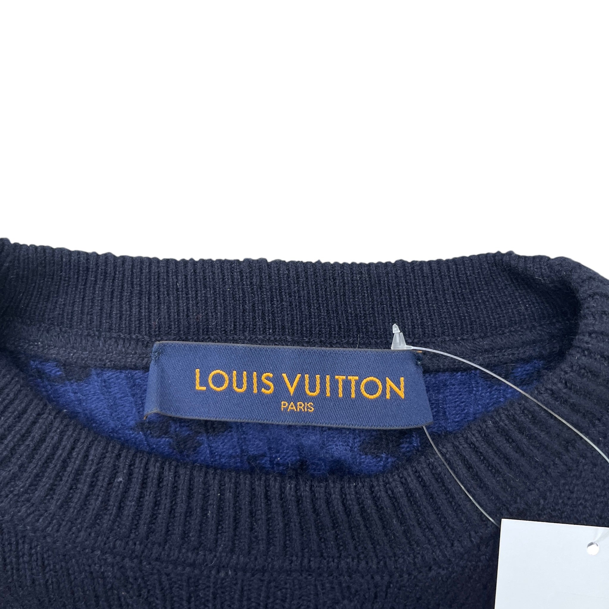 Men's Monogram Sweatshirt Navy Size M