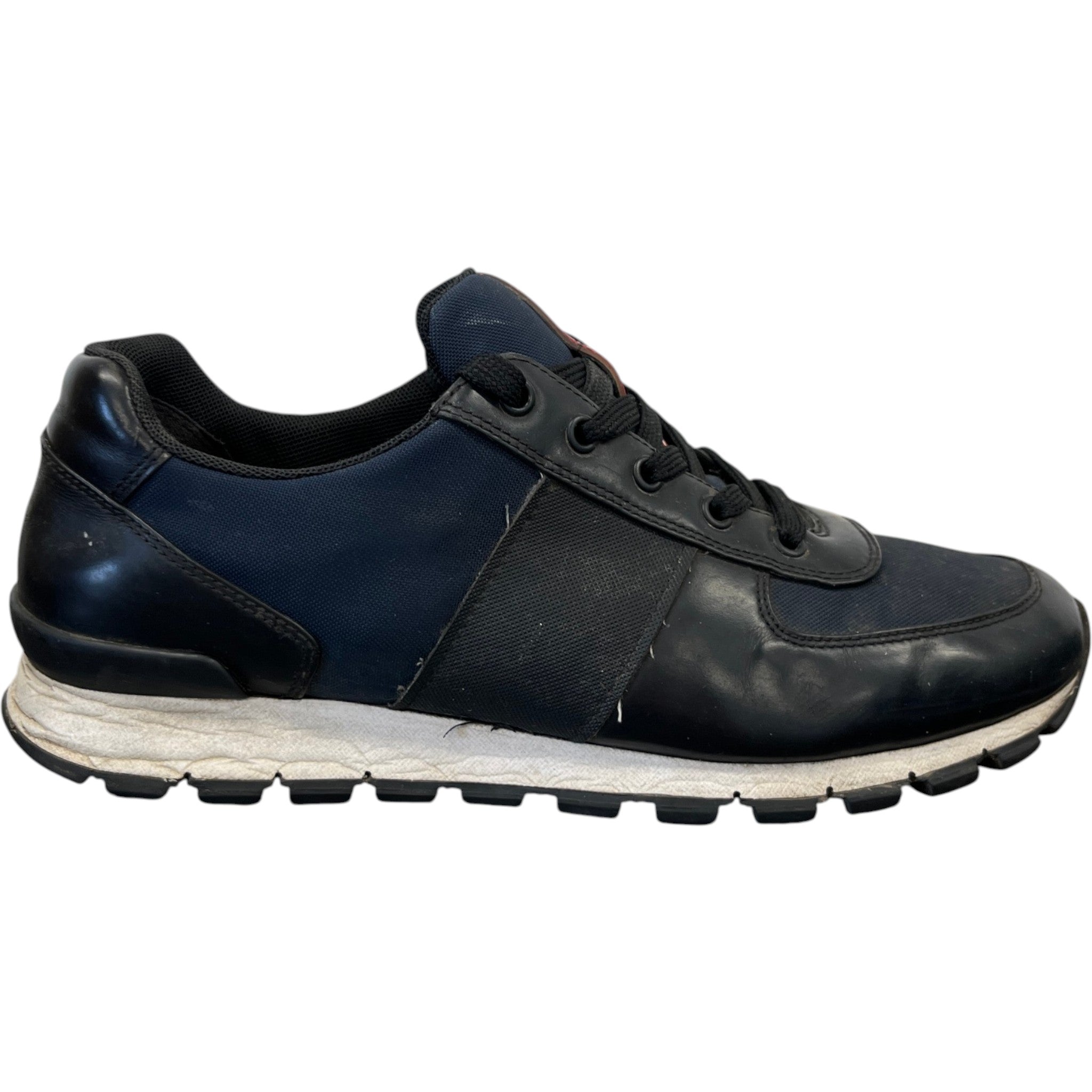 Men's Linea Rossa Low Trainers Black Size EU 41.5 / UK 7.5