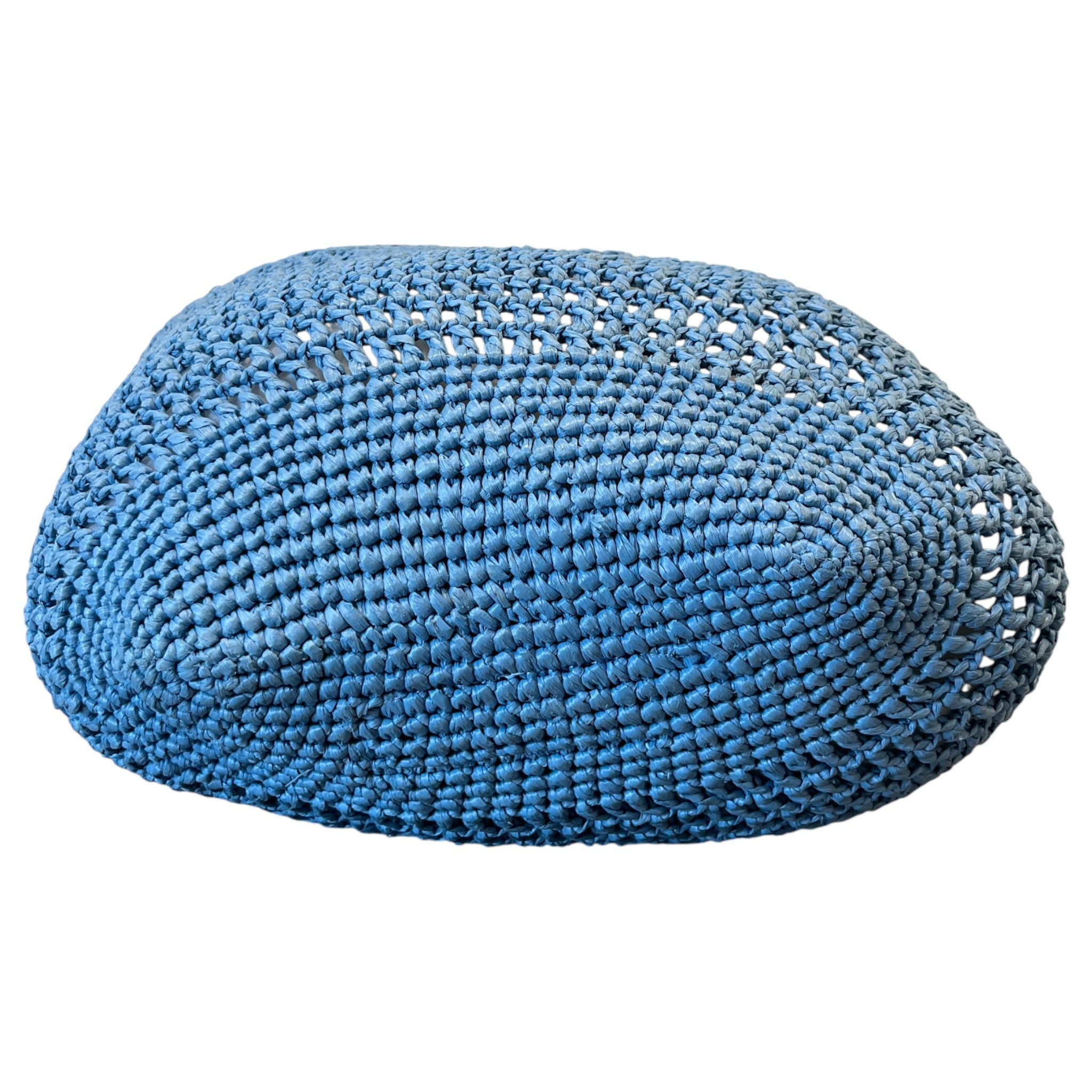 Women's Raffia Tote Bag Blue