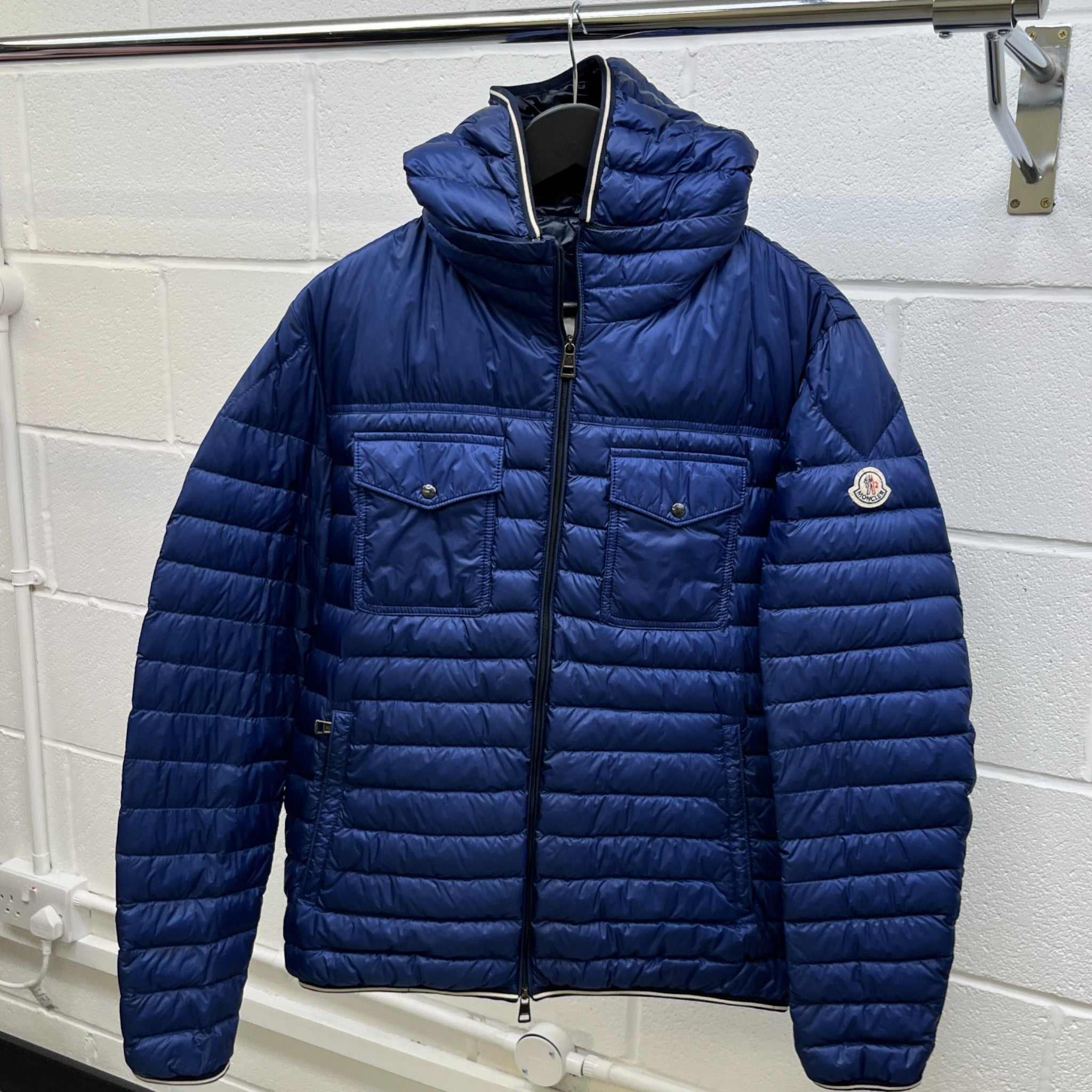 Men's Clovis Down Jacket Navy Size 4 / XL