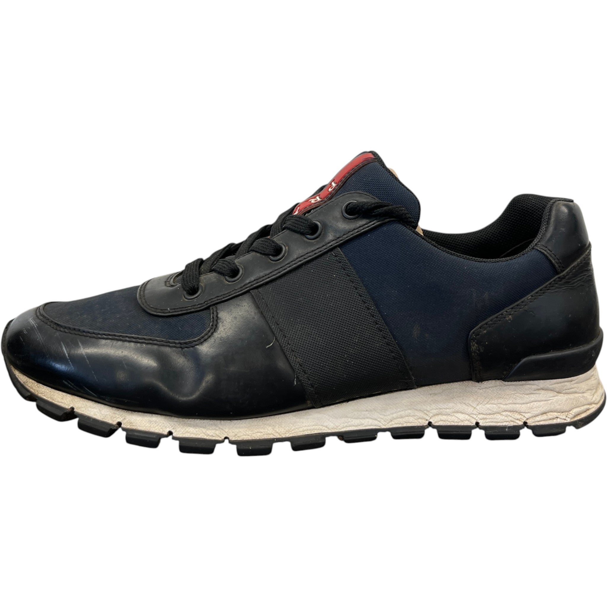 Men's Linea Rossa Low Trainers Black Size EU 41.5 / UK 7.5