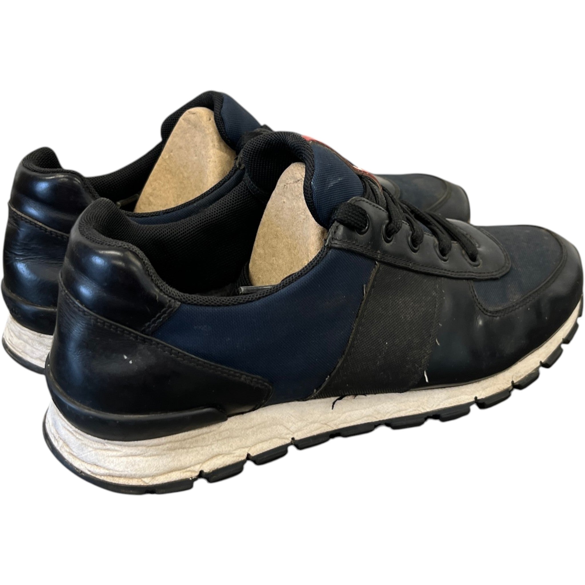 Men's Linea Rossa Low Trainers Black Size EU 41.5 / UK 7.5