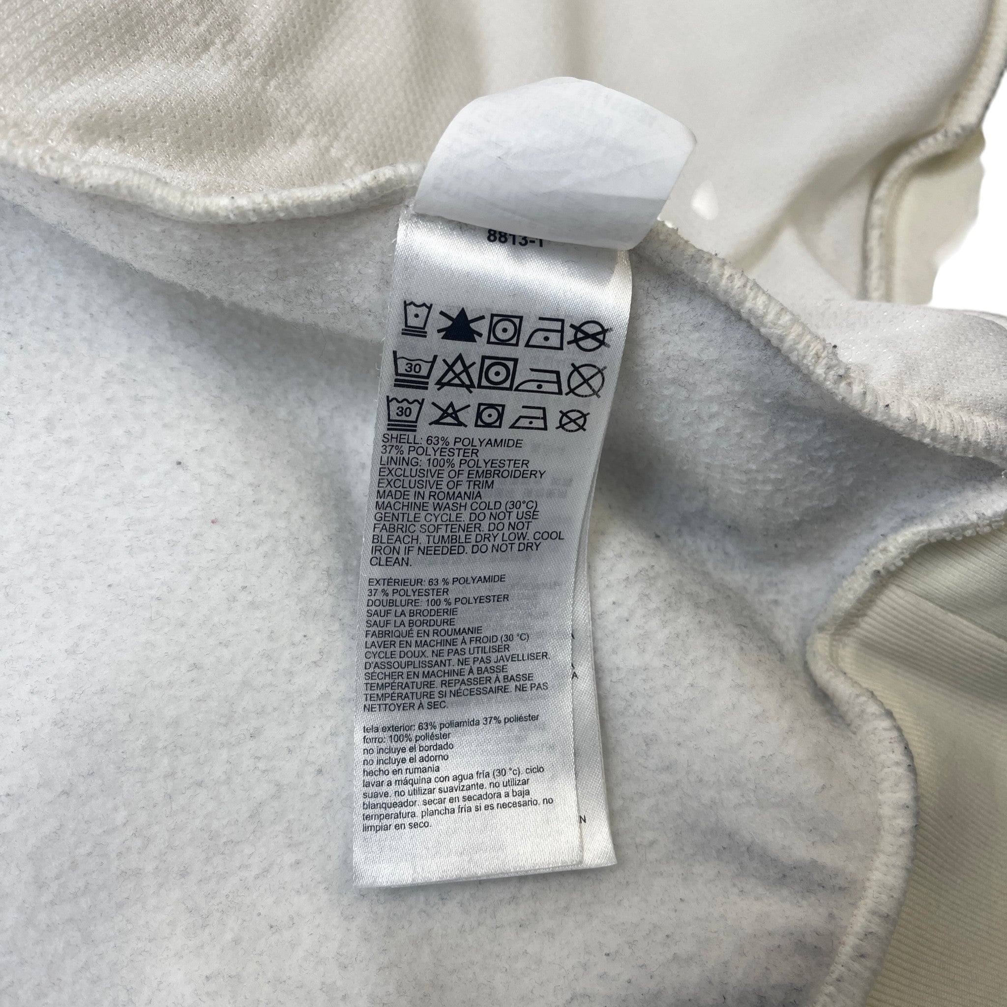 Men's Science Research Jacket Cream Size XXL