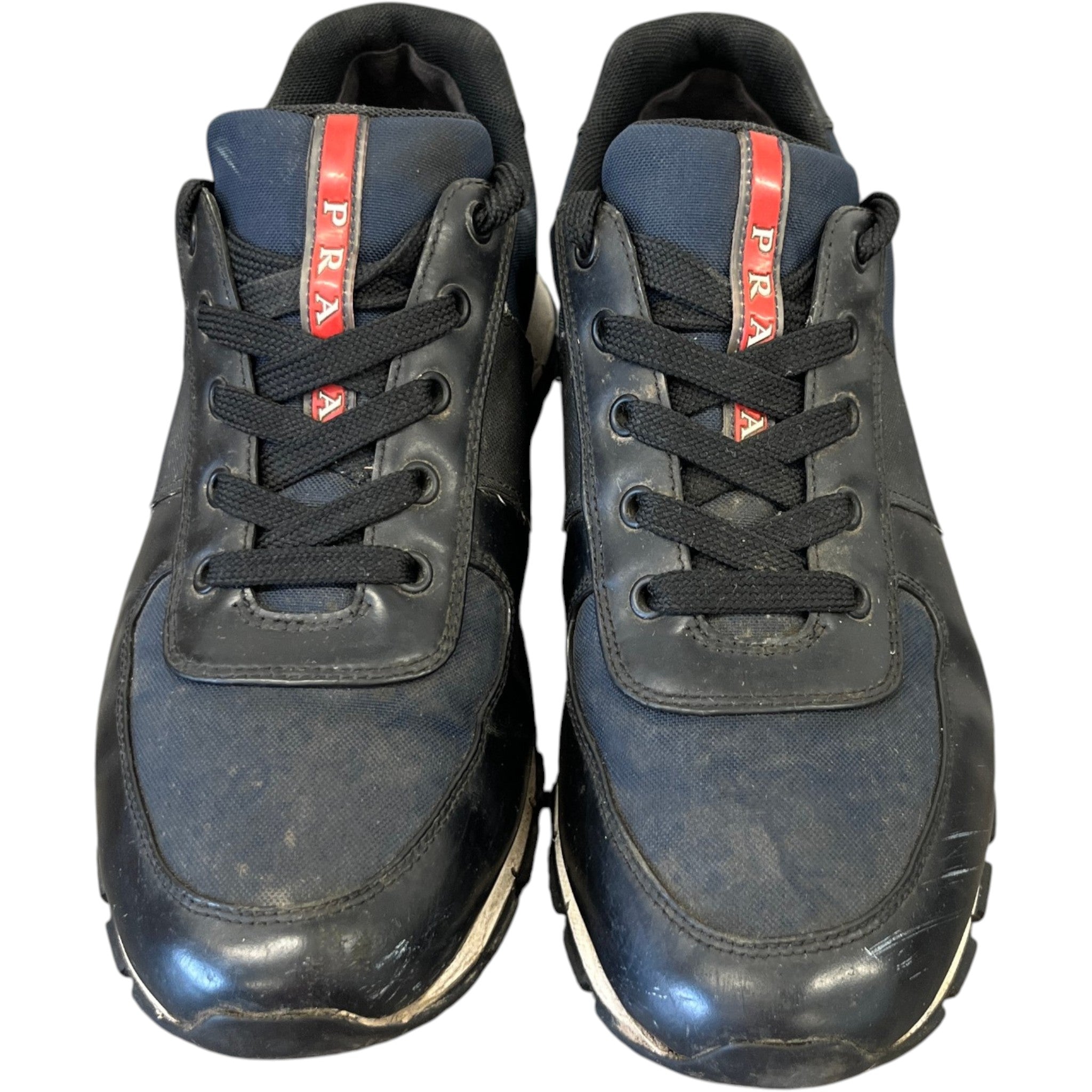 Men's Linea Rossa Low Trainers Black Size EU 41.5 / UK 7.5