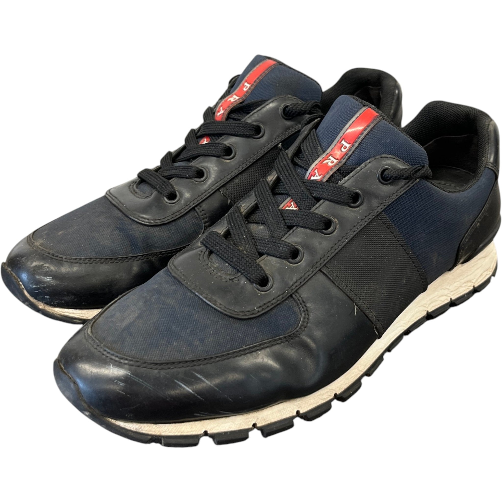 Men's Linea Rossa Low Trainers Black Size EU 41.5 / UK 7.5