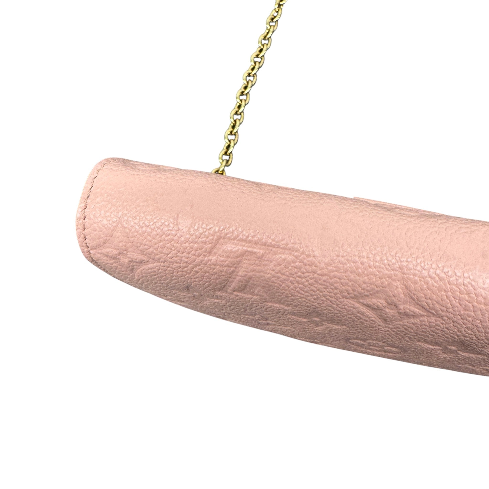 Women's Empreinte Leather Vavin Wallet On Chain Bag Pink