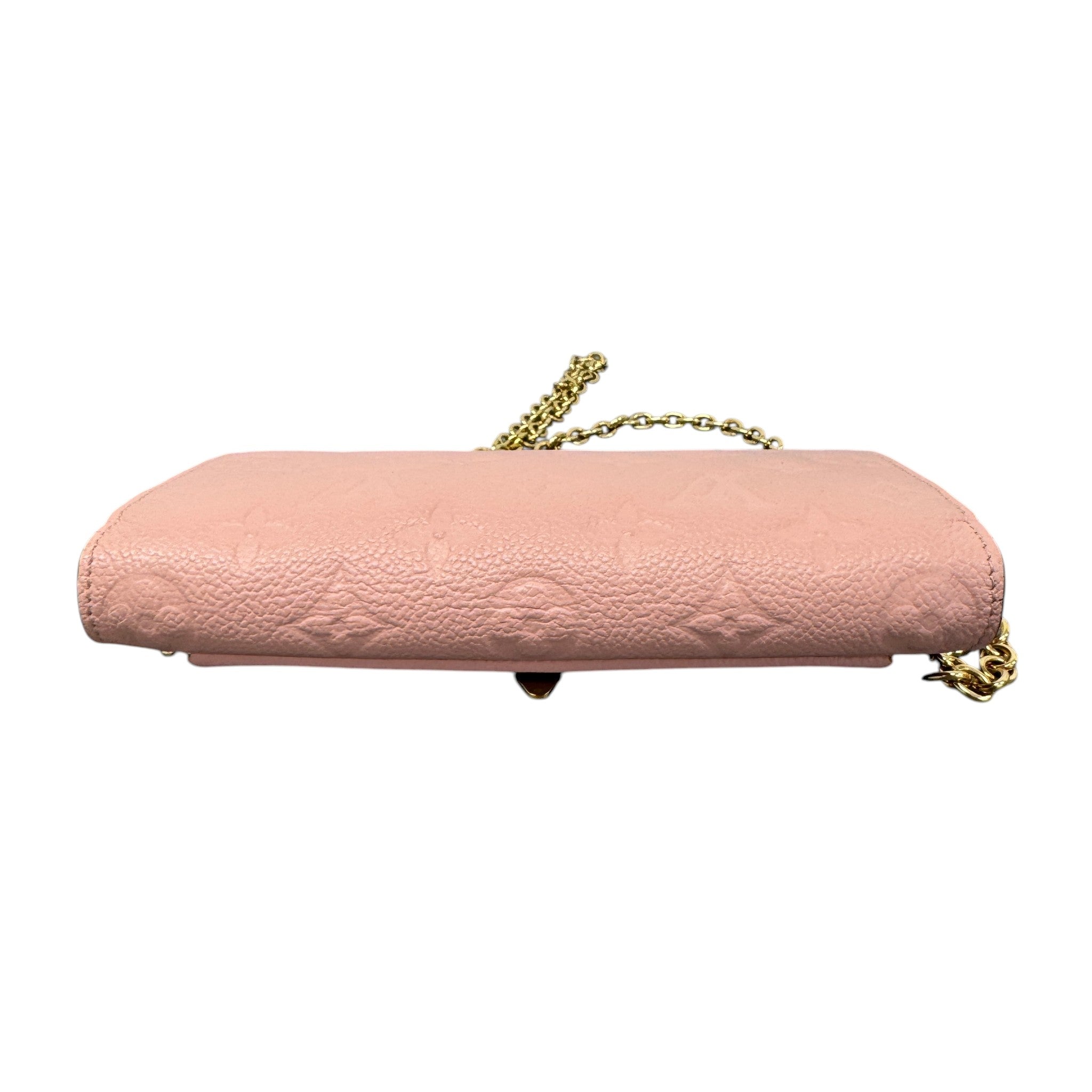 Women's Empreinte Leather Vavin Wallet On Chain Bag Pink