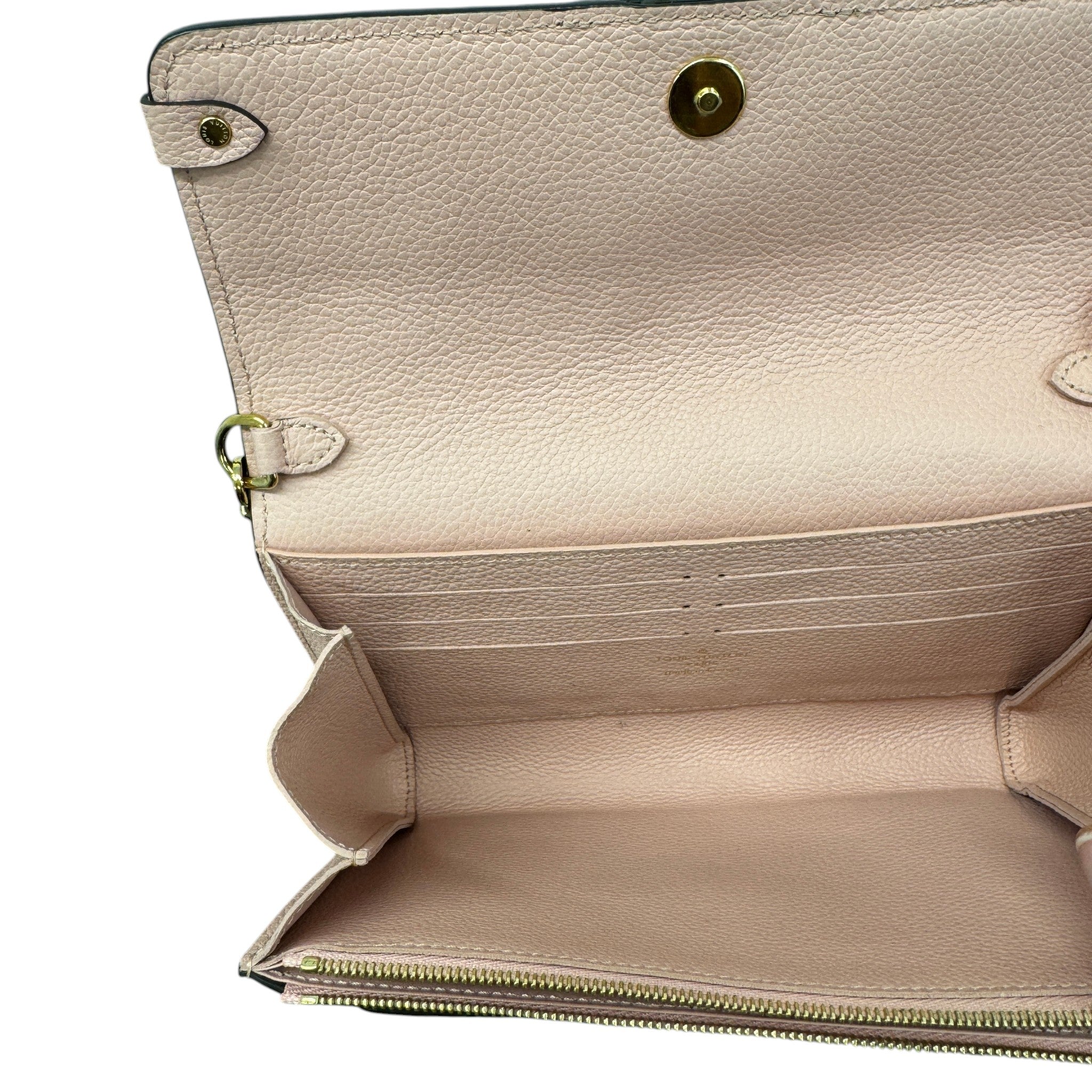 Women's Empreinte Leather Vavin Wallet On Chain Bag Pink