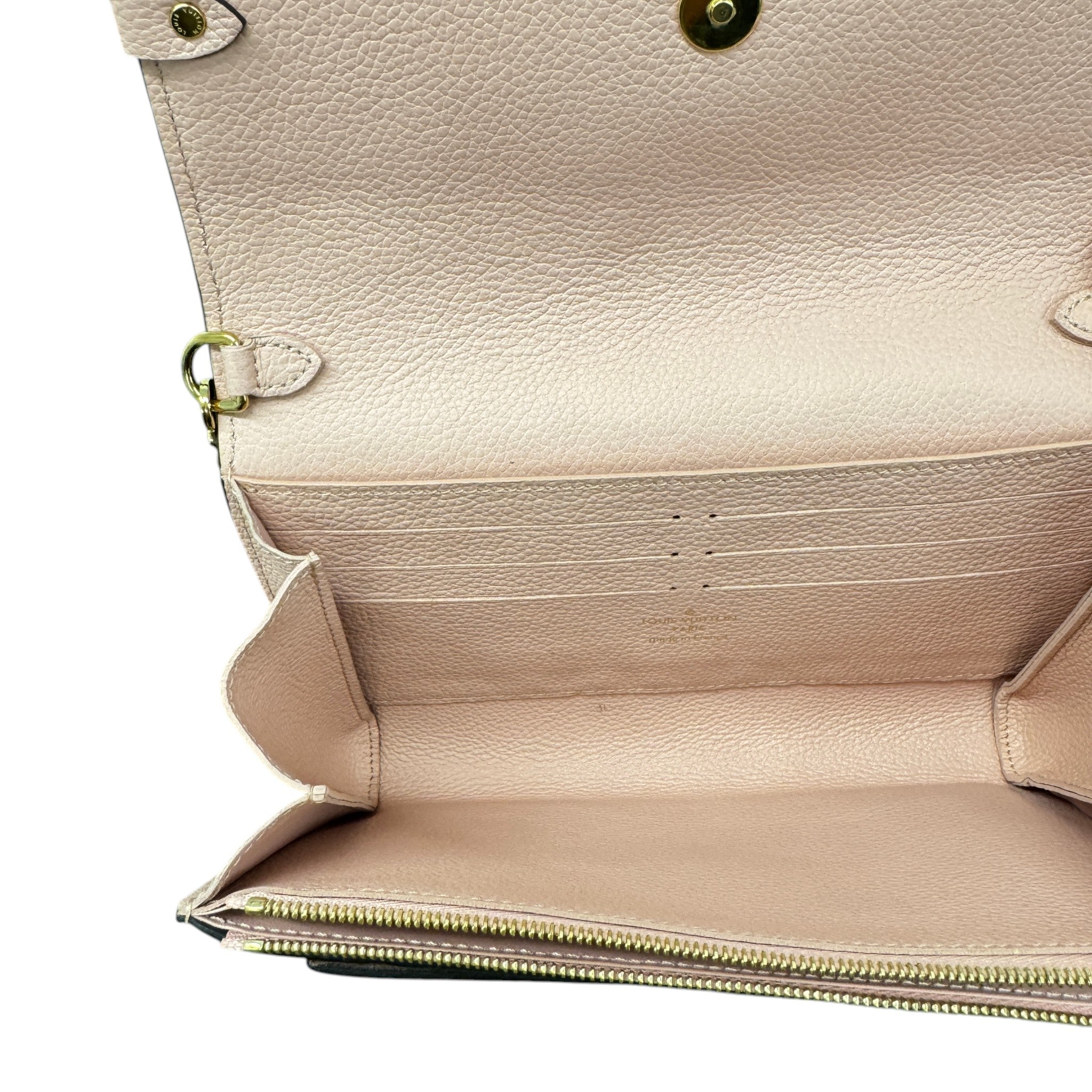 Women's Empreinte Leather Vavin Wallet On Chain Bag Pink