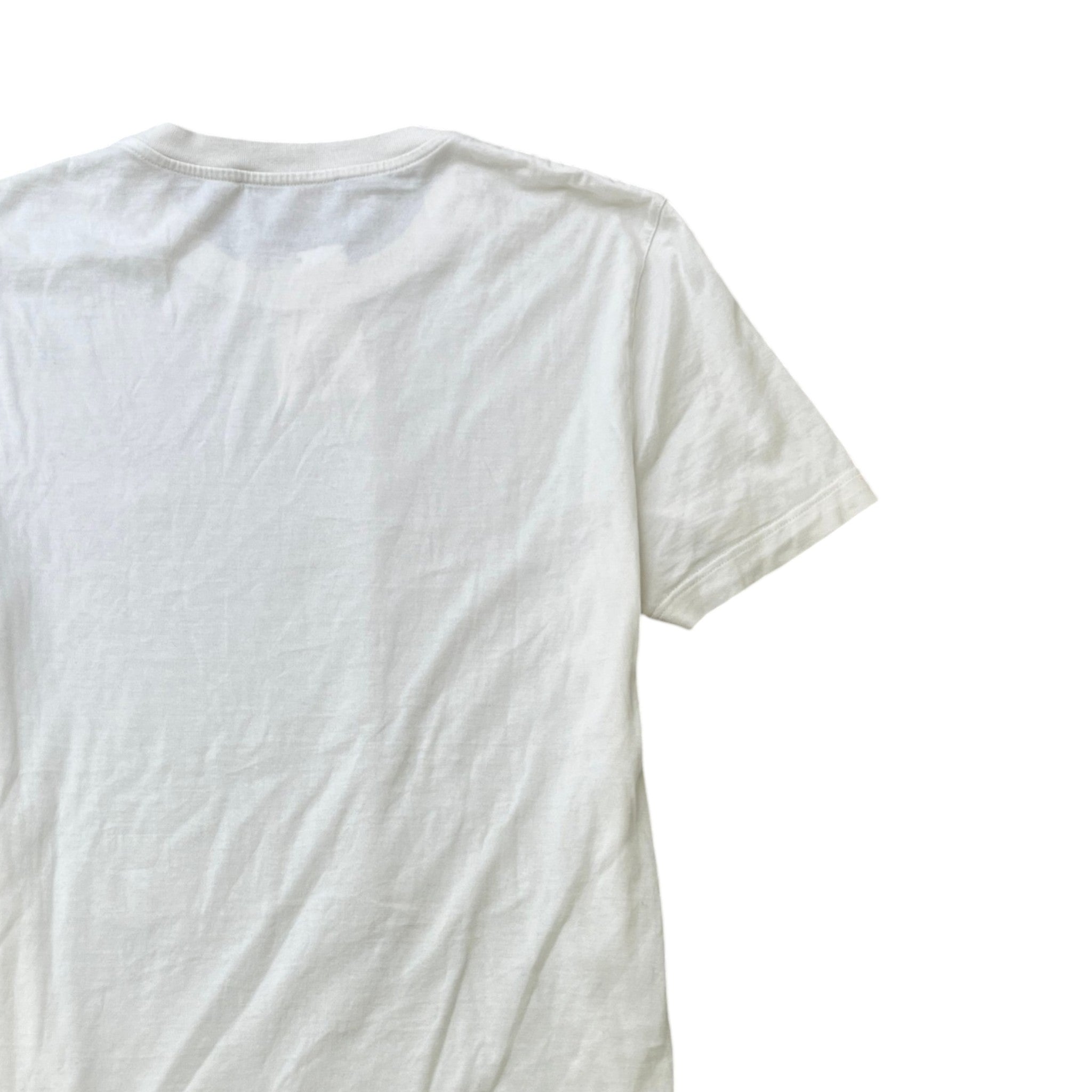 Men's Embroidered Lv T-Shirt White Size S
