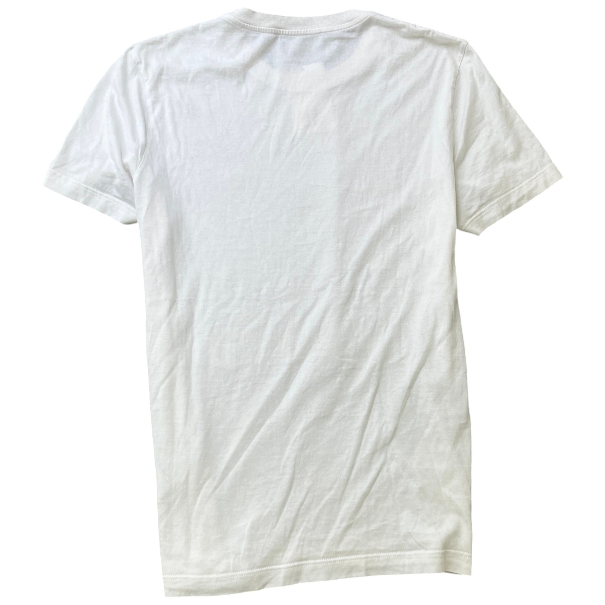 Men's Embroidered Lv T-Shirt White Size S