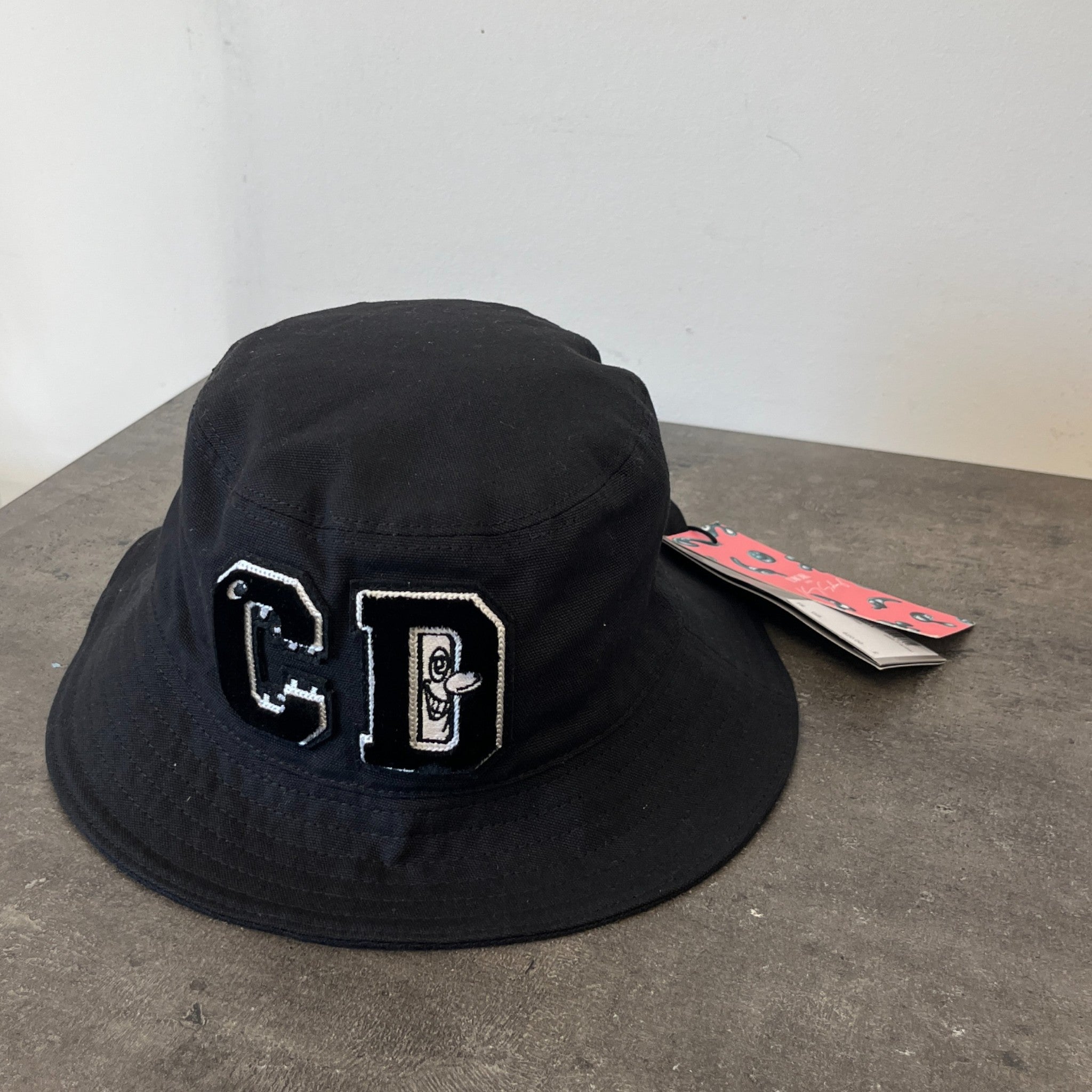 Men's X Kenny Scharf Cd Logo Bucket Hat Black Size S