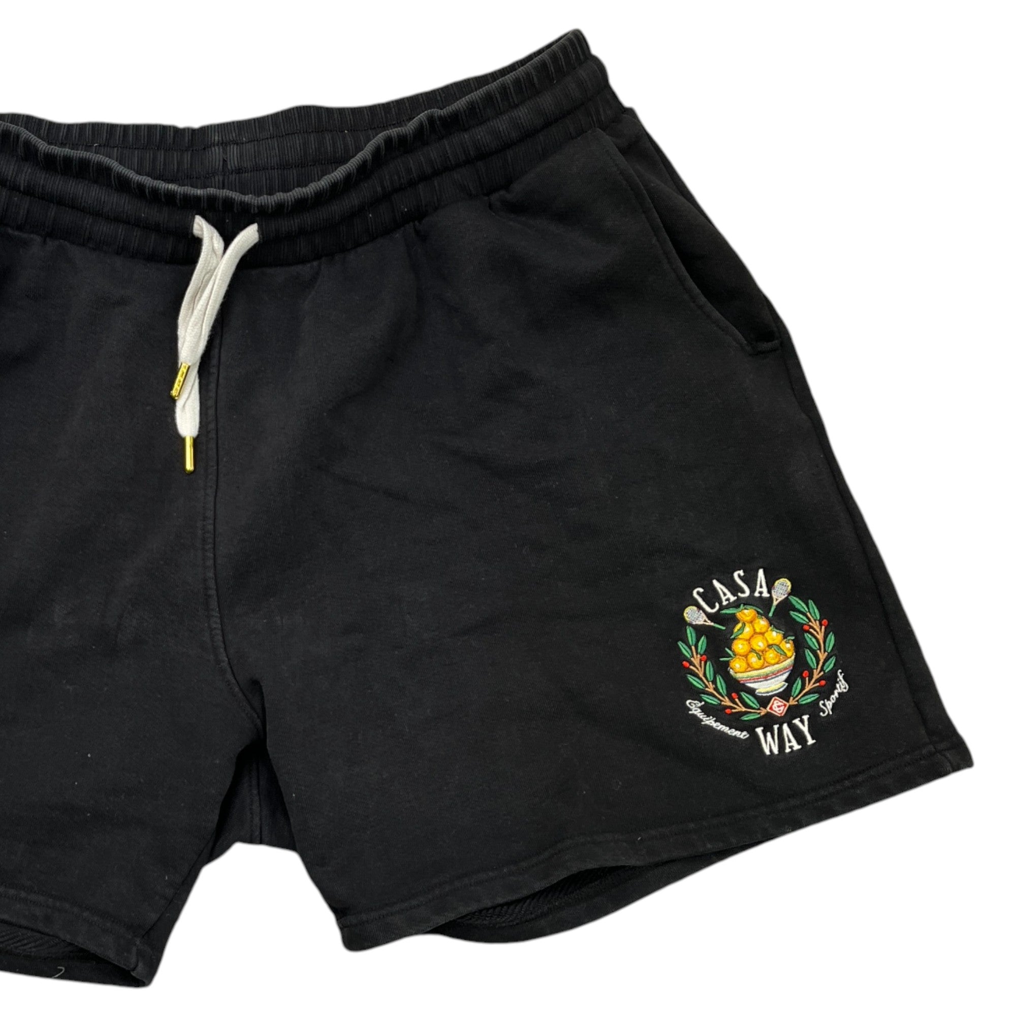 Men's Casa Way Shorts Black Size XXL