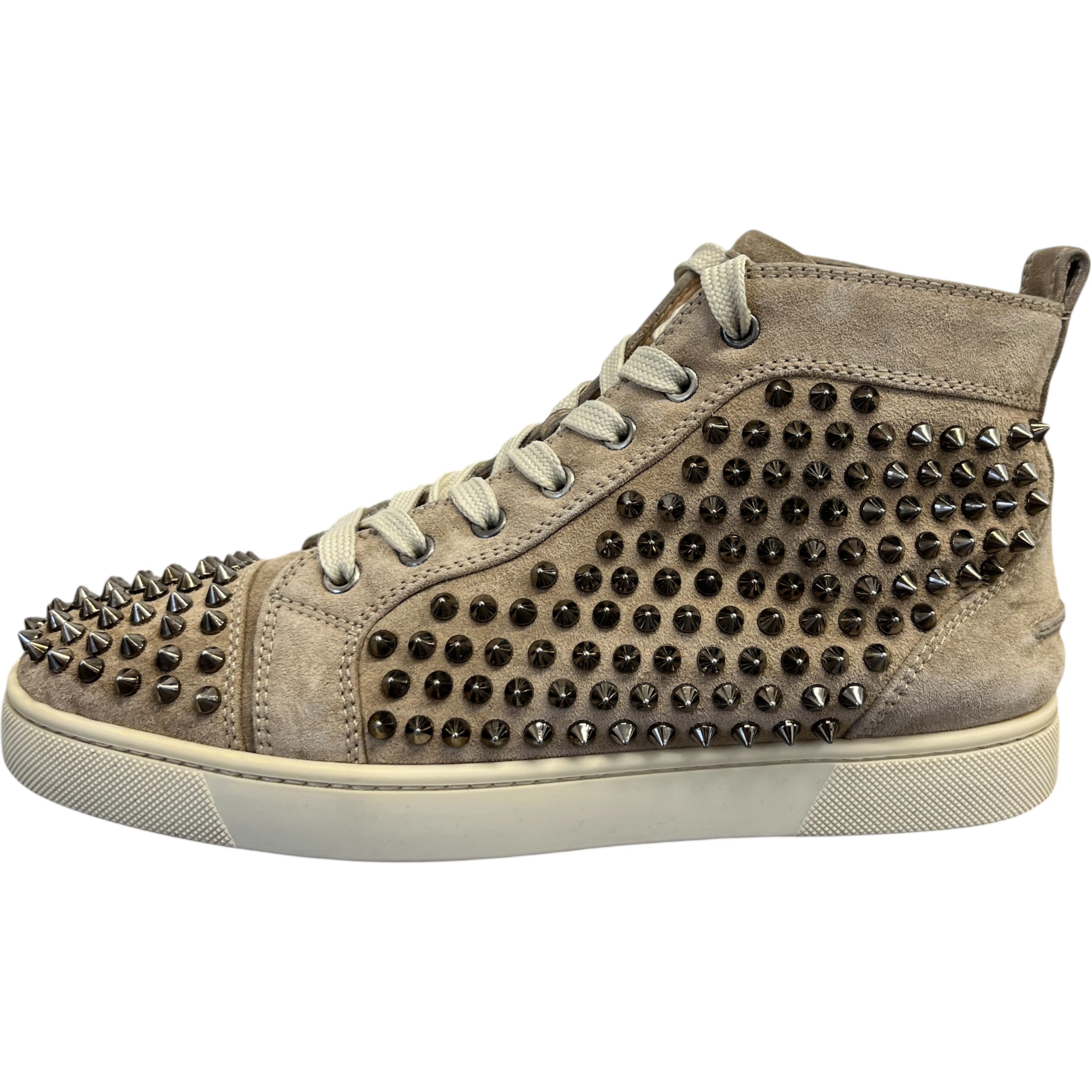 Men's Spikes High Trainers Beige Size EU 40 / UK 6