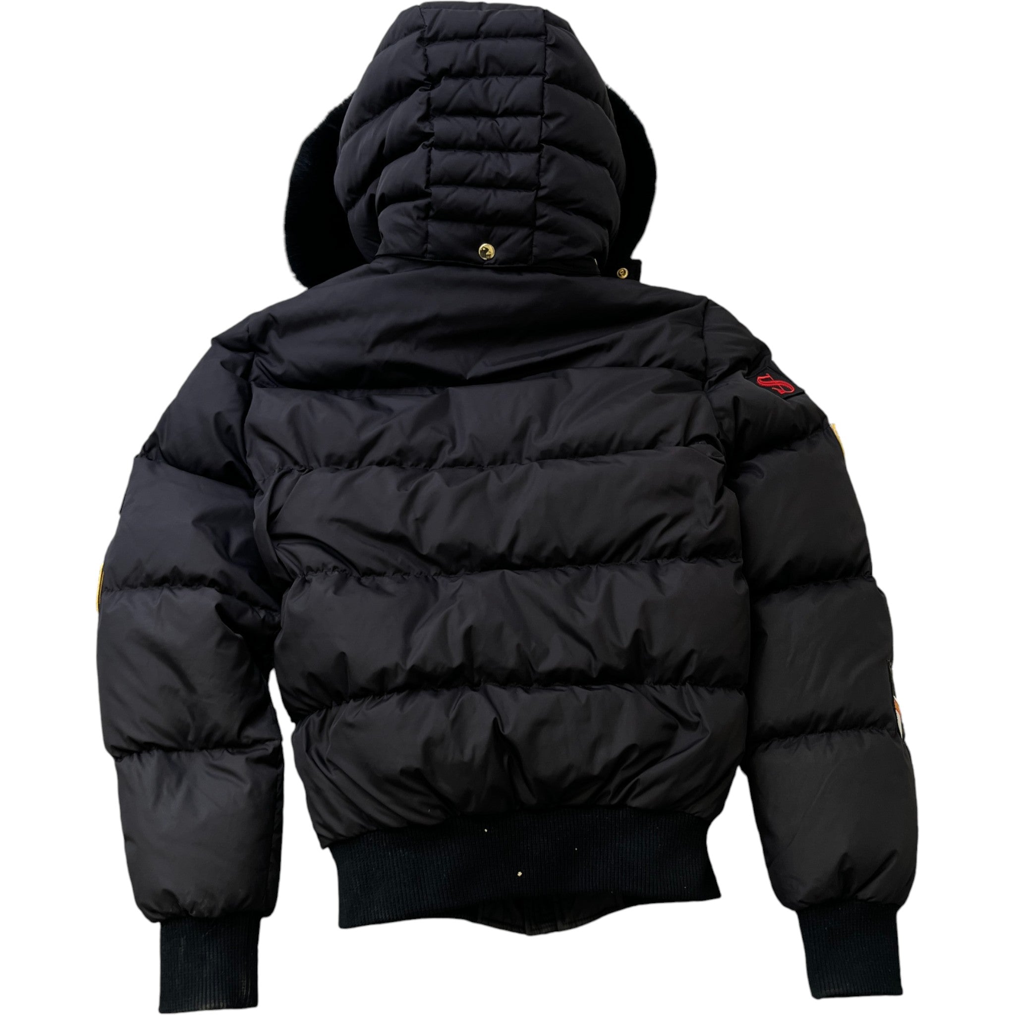 Men's Colinton Bomber Down Jacket Black Size S