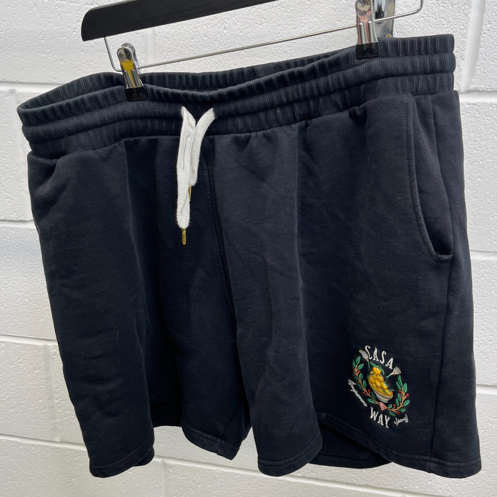 Men's Casa Way Shorts Black Size XXL