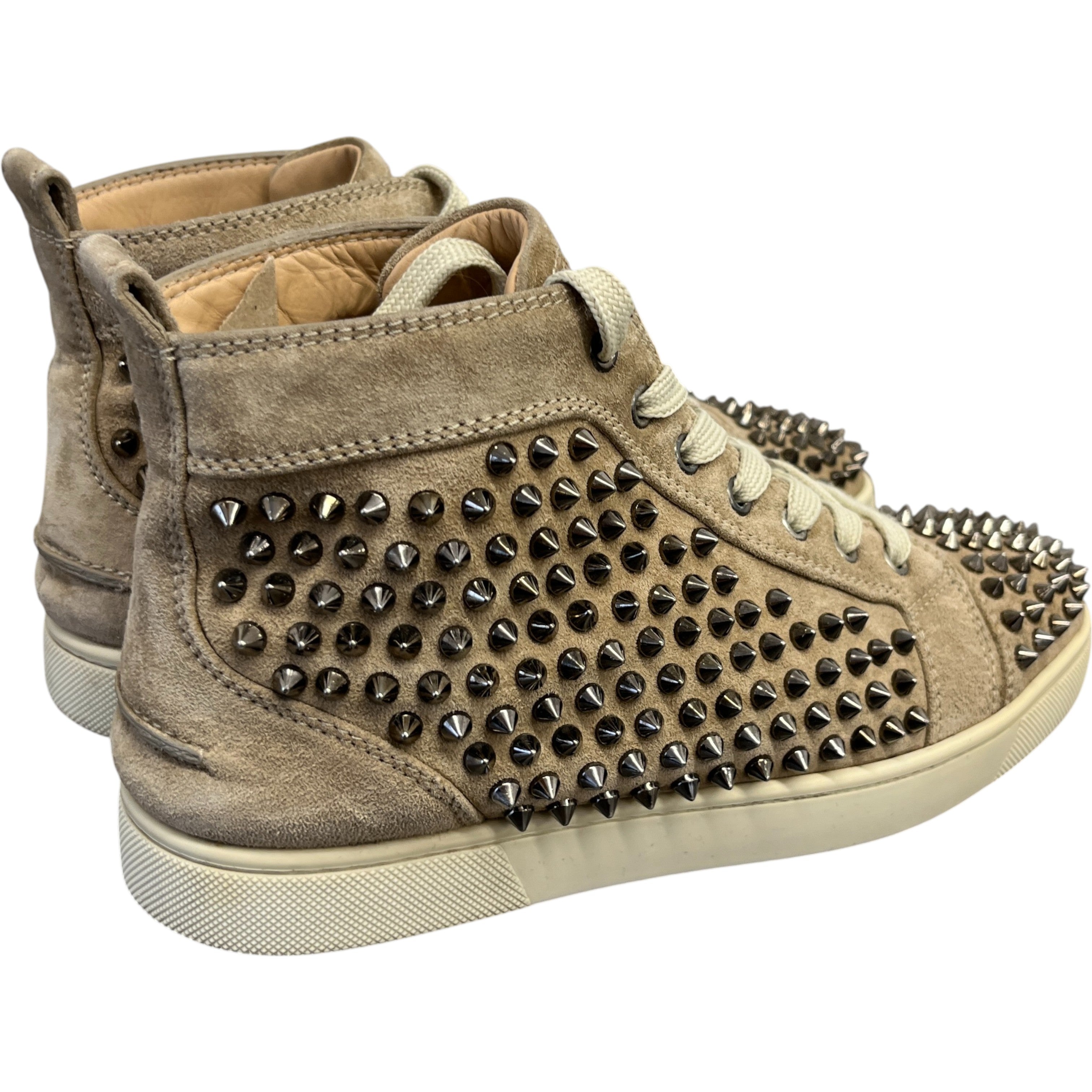 Men's Spikes High Trainers Beige Size EU 40 / UK 6