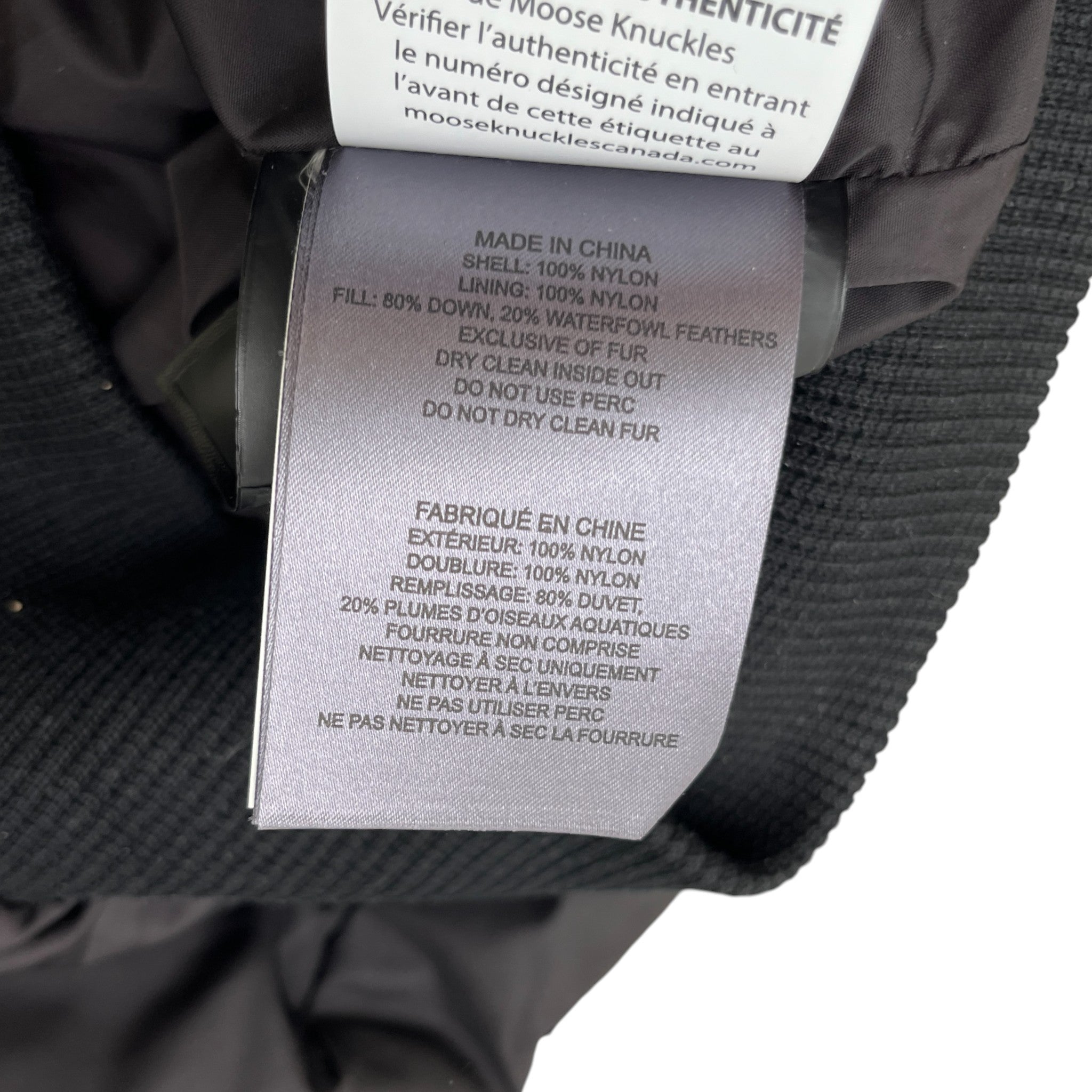 Men's Colinton Bomber Down Jacket Black Size S