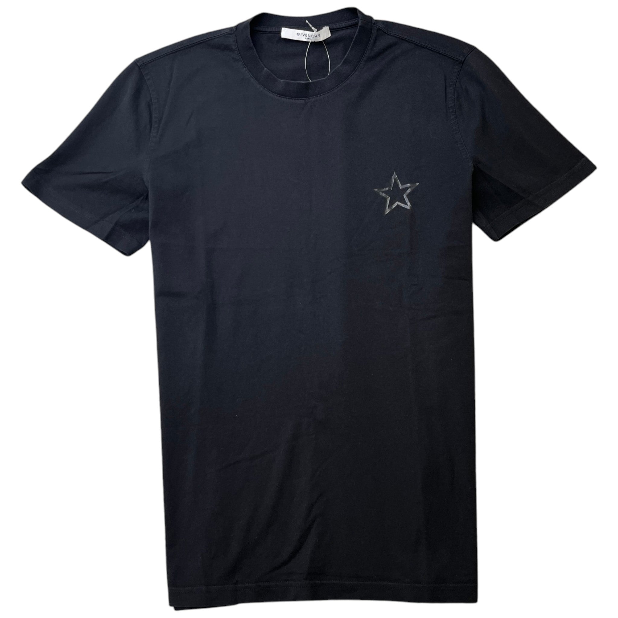 Men's Star Logo T-Shirt Black Size S