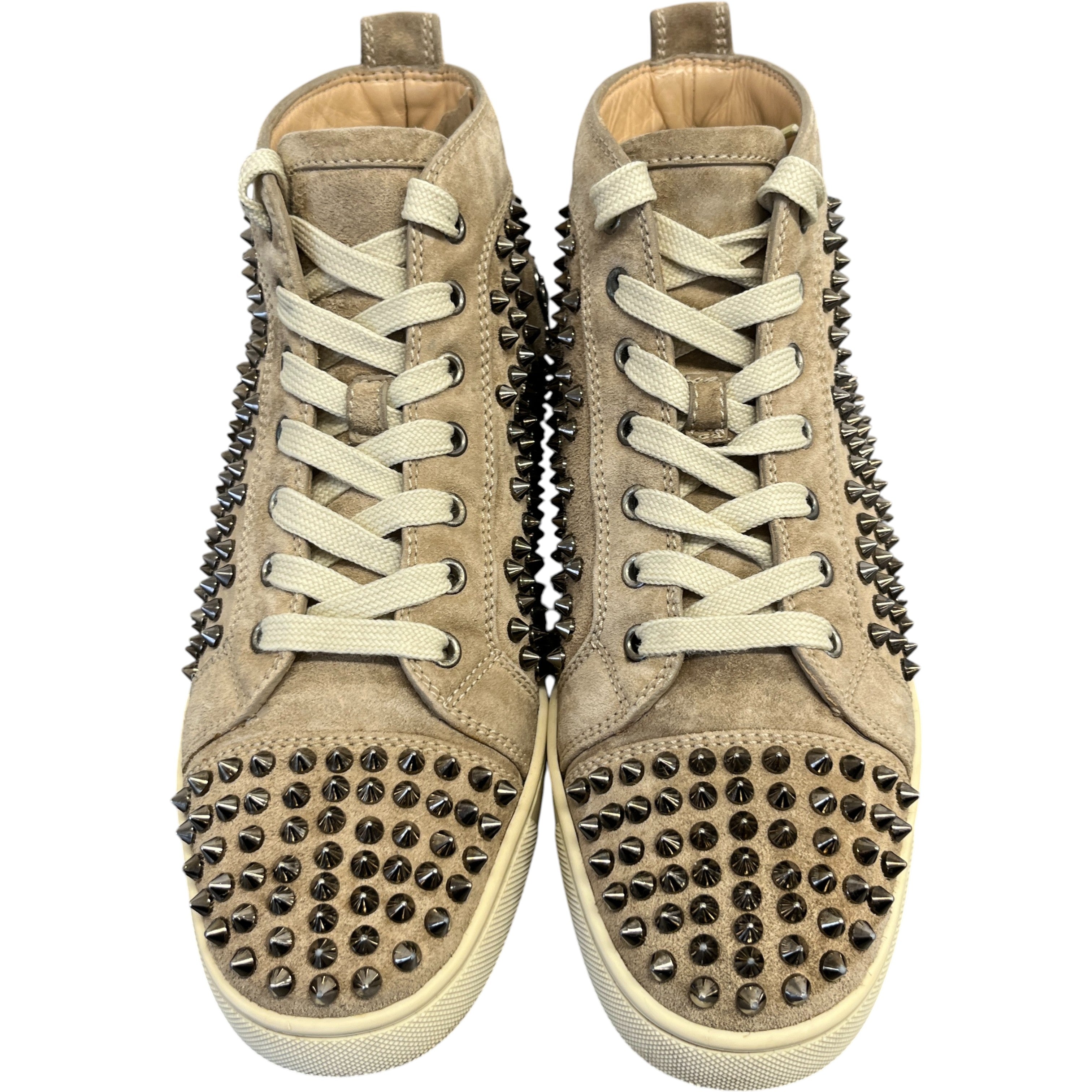 Men's Spikes High Trainers Beige Size EU 40 / UK 6