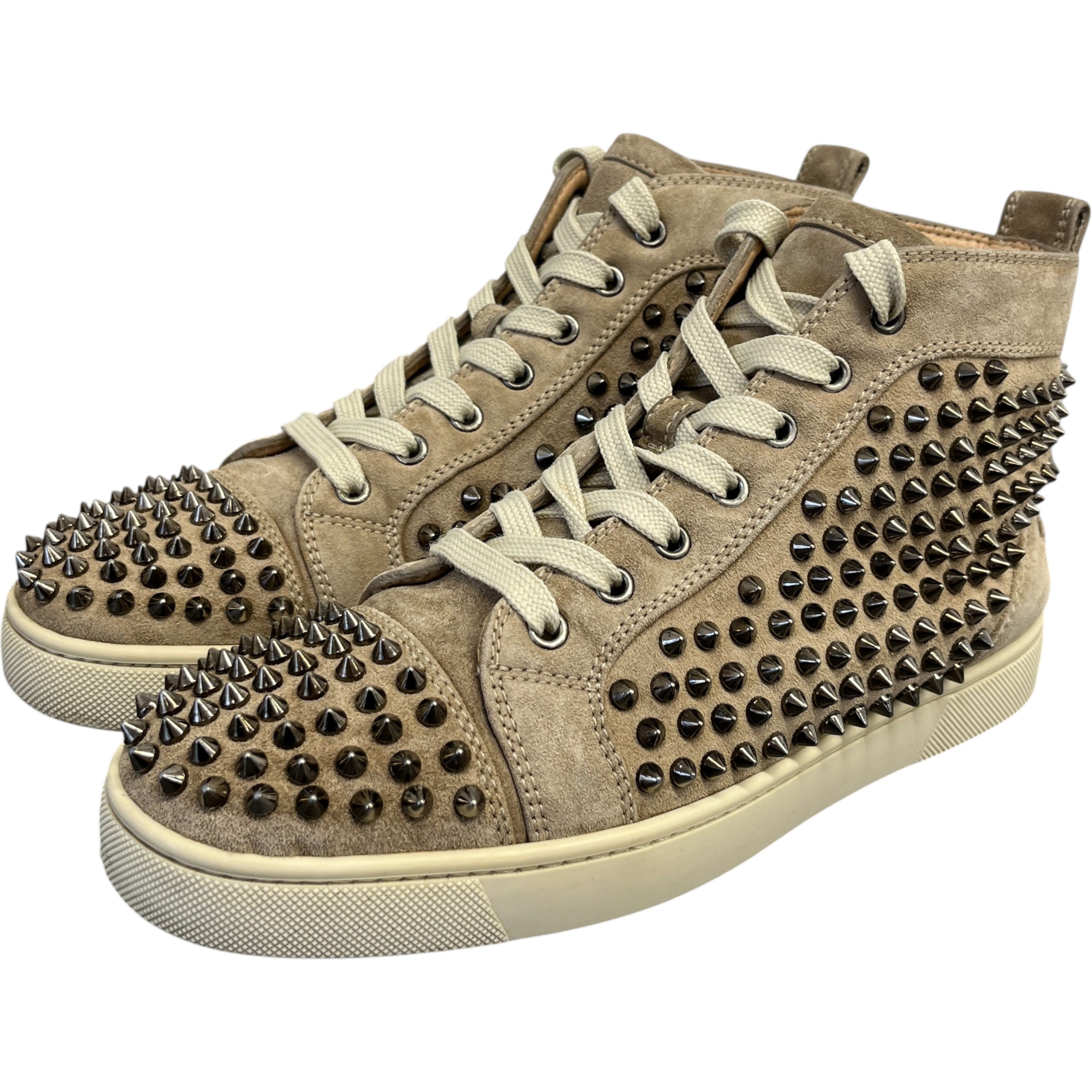 Men's Spikes High Trainers Beige Size EU 40 / UK 6
