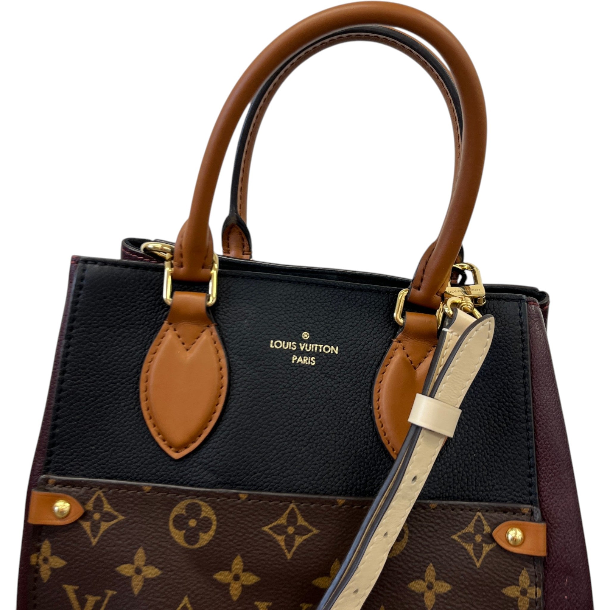 Women's Monogram Fold Tote Mm Bag Brown