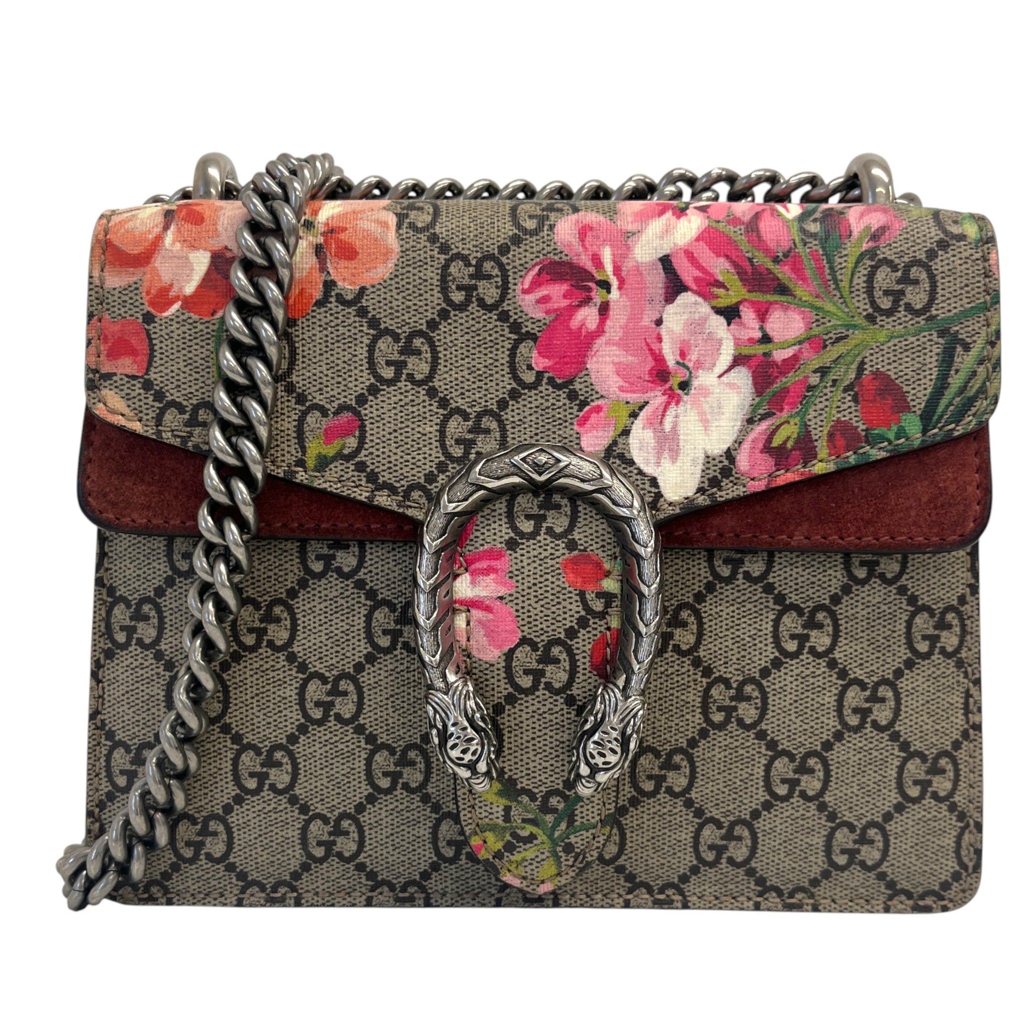 Women's Dionysus Bloom Small Shoulder Bag Beige