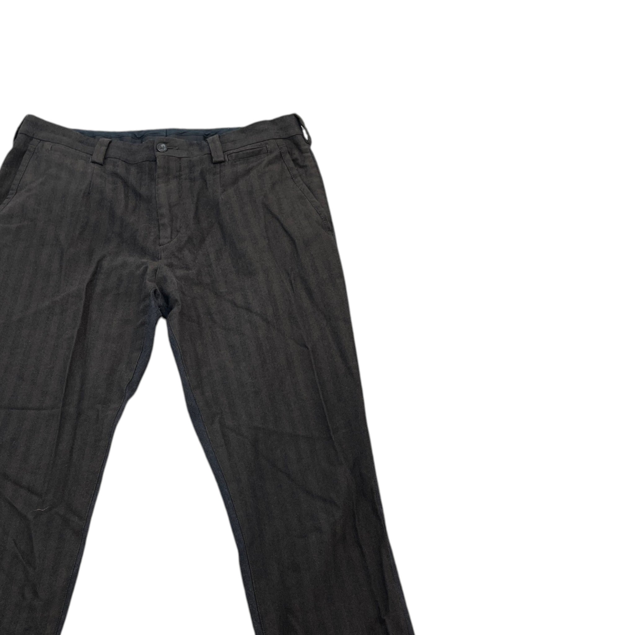 Men's Wool Trousers Black Size IT 46 / UK 30
