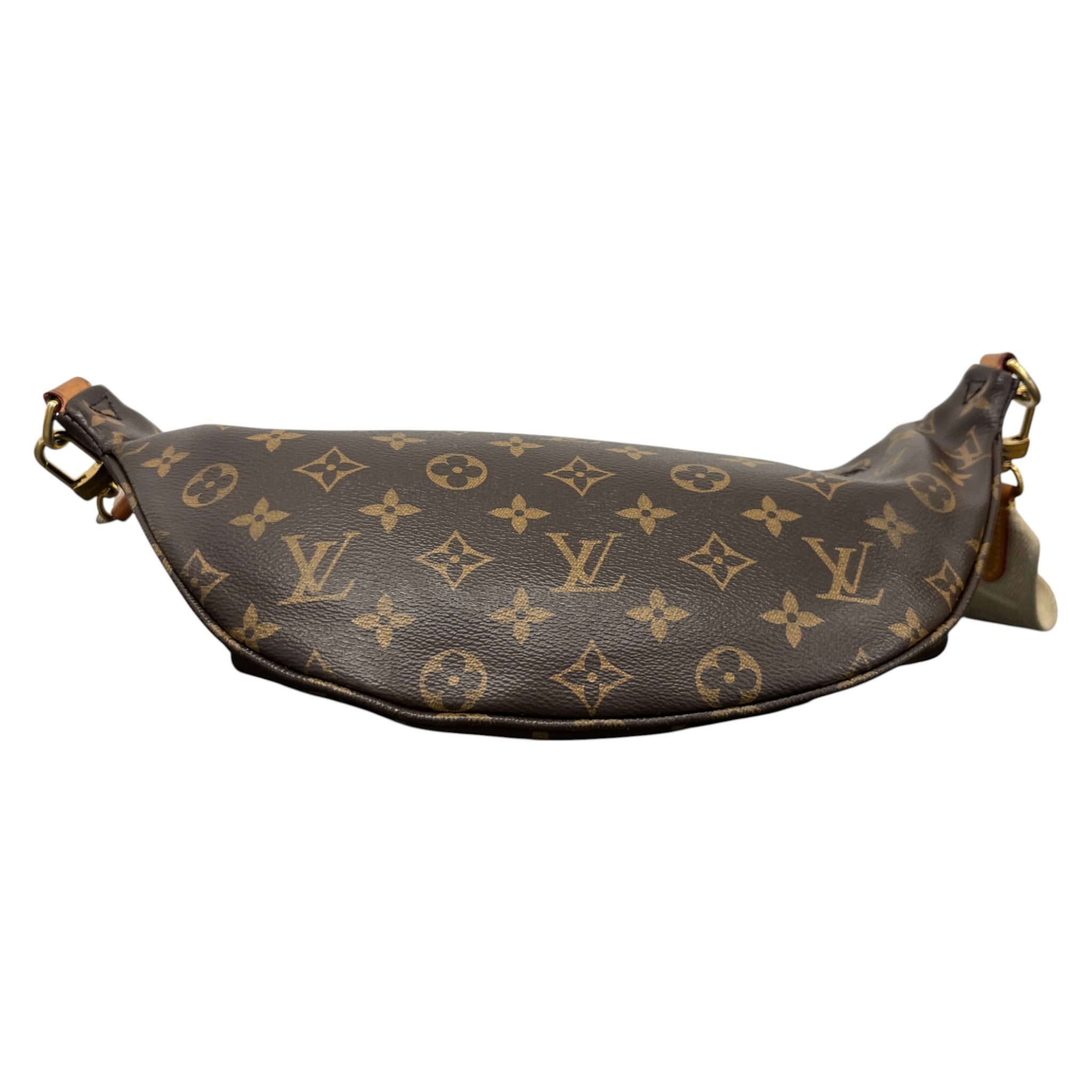 Men's Monogram High Rise Bum Bag Brown