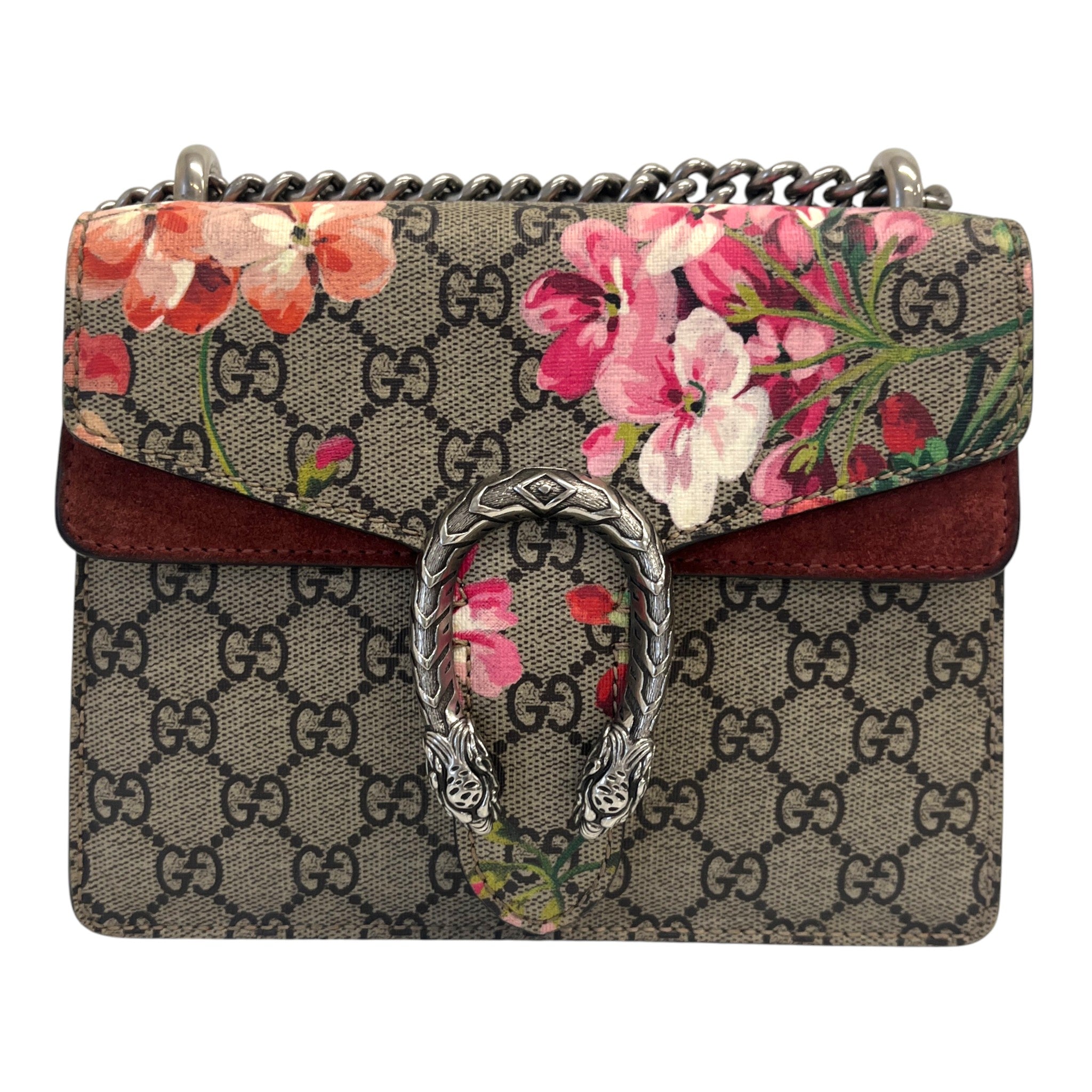 Women's Dionysus Bloom Small Shoulder Bag Beige