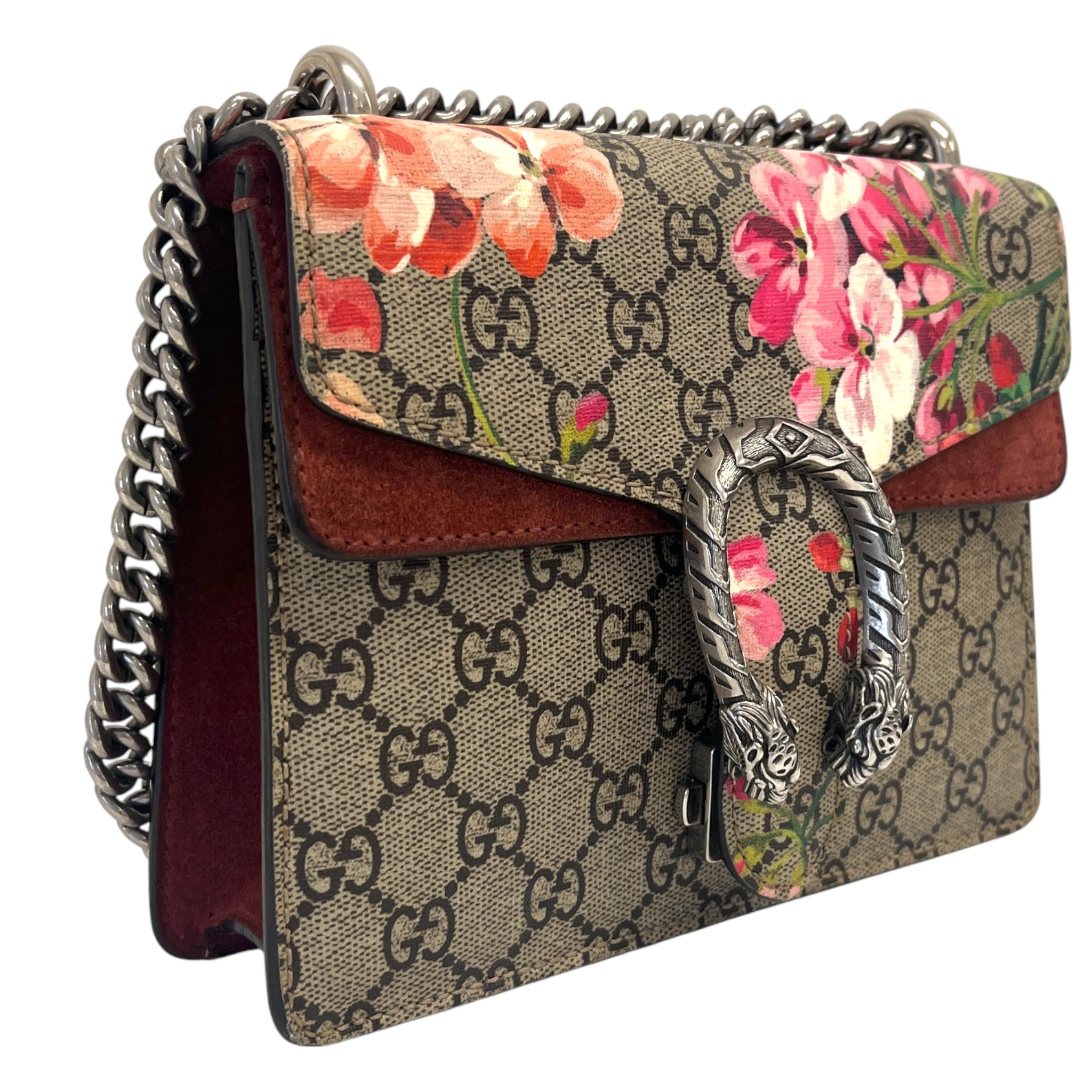 Women's Dionysus Bloom Small Shoulder Bag Beige