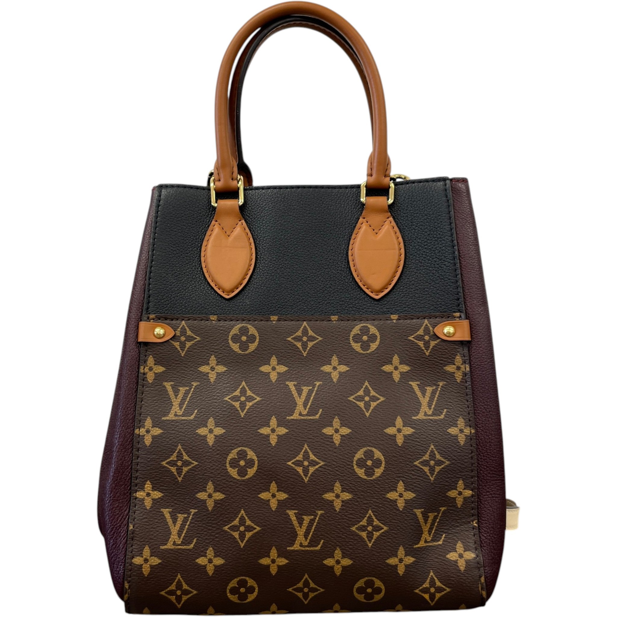 Women's Monogram Fold Tote Mm Bag Brown