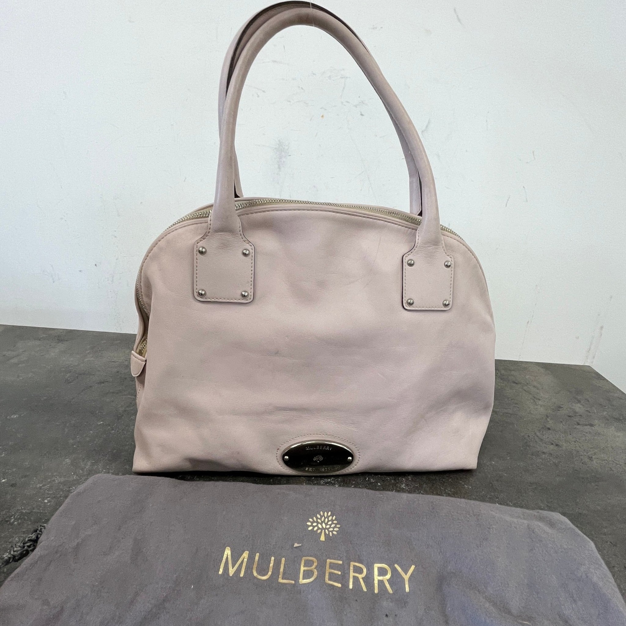 Women's Taupe Bag Pink