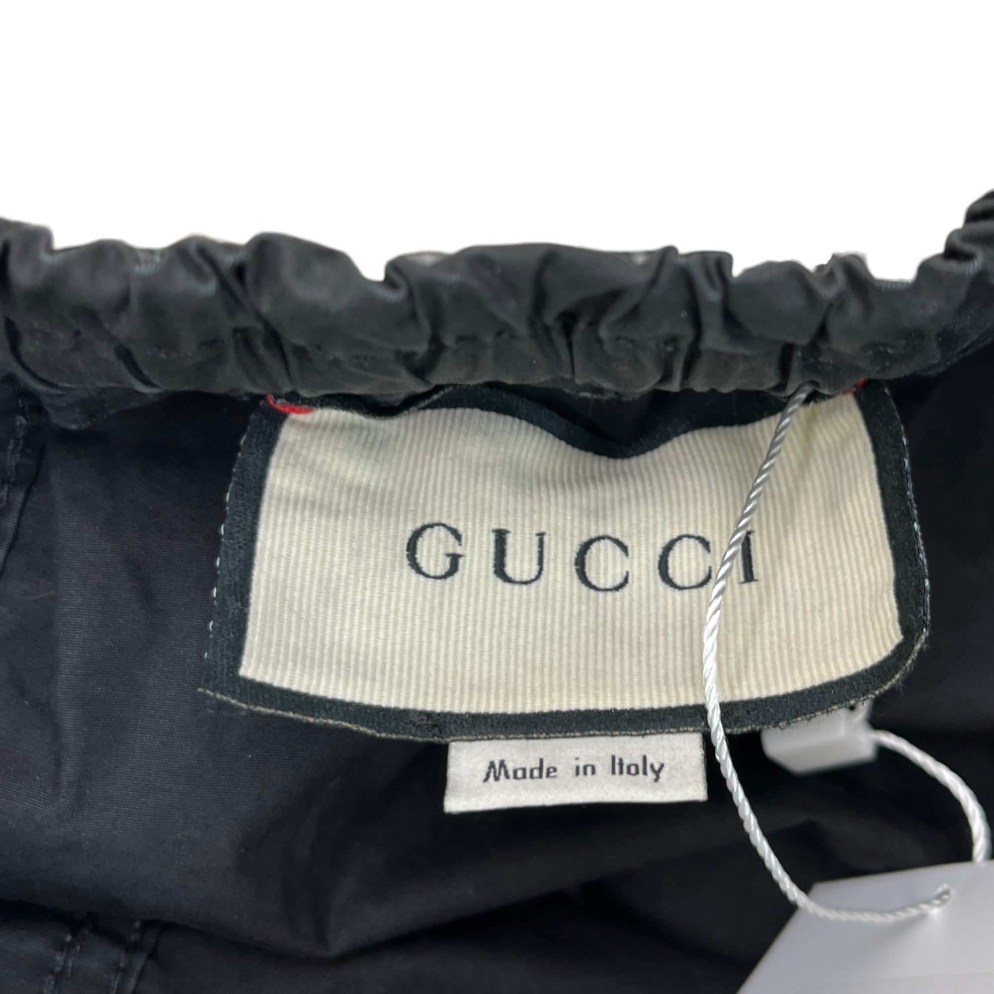 Men's Gg Web Trousers Black Size IT 46 / UK 30