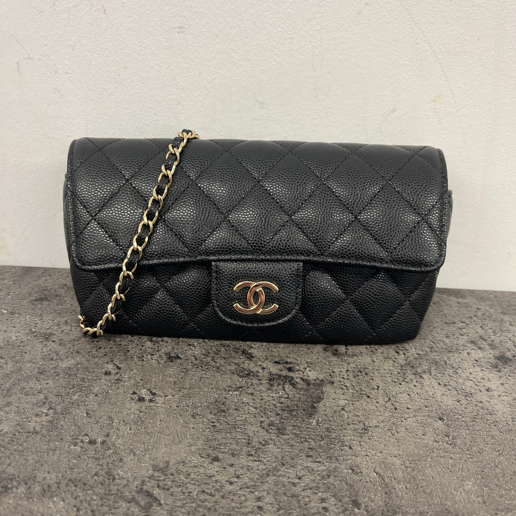 Women's Mini Crossbody Belt Bag Black