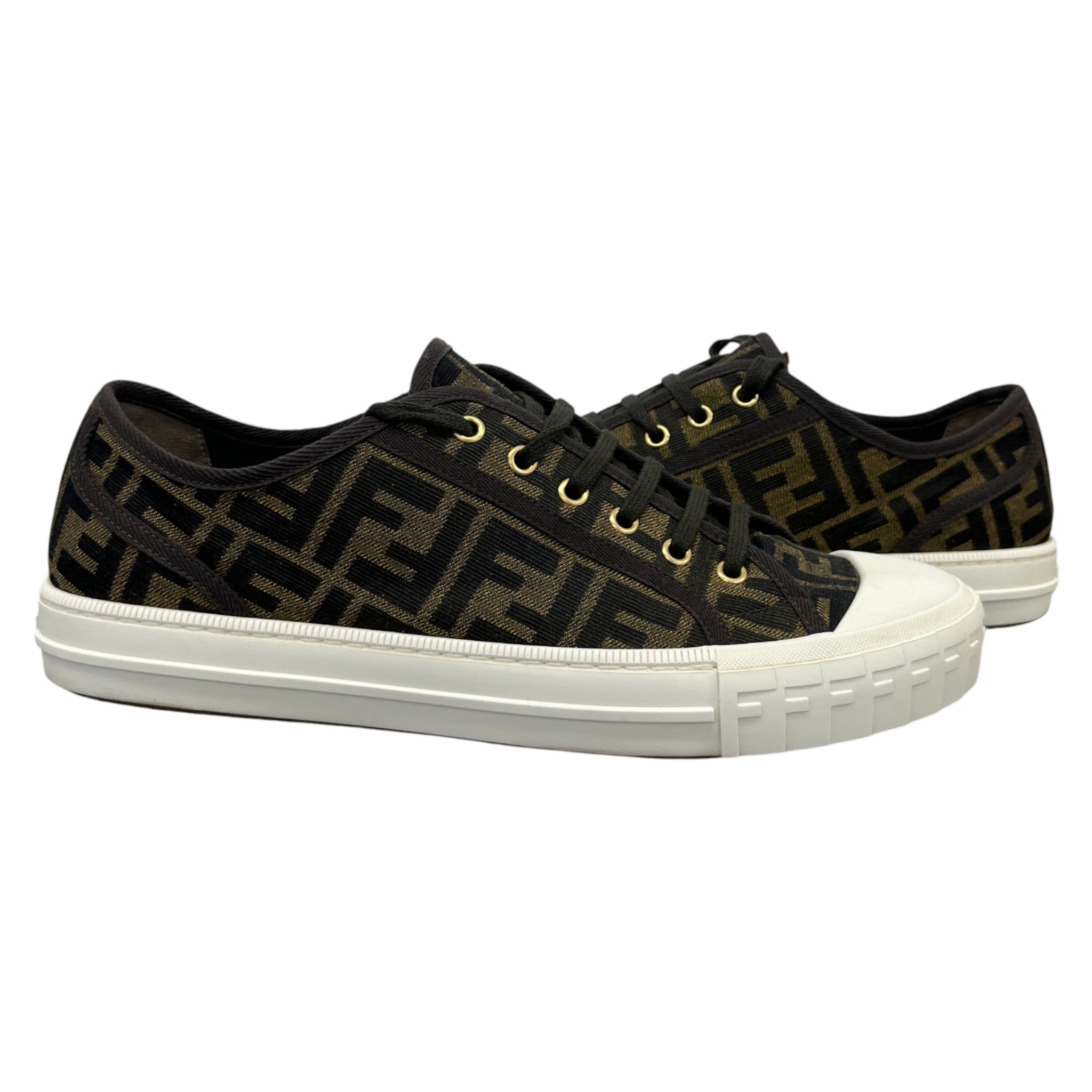 Men's Domino Low Trainers Brown Size EU 43 / UK 9