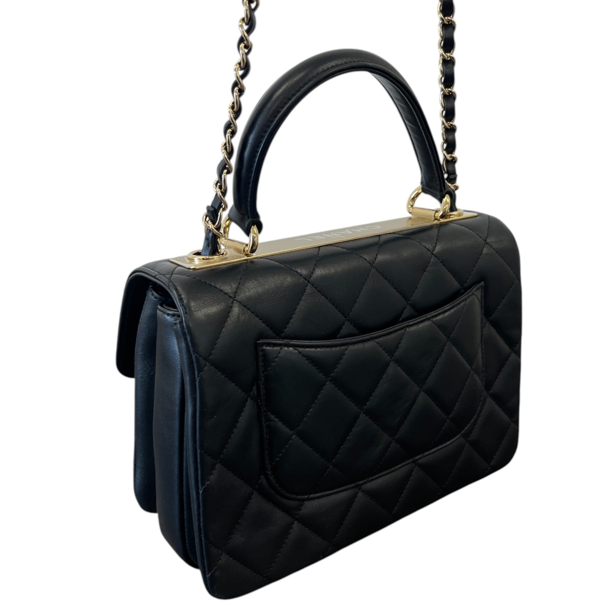 Women's Trendy Cc Top Handle Bag Black