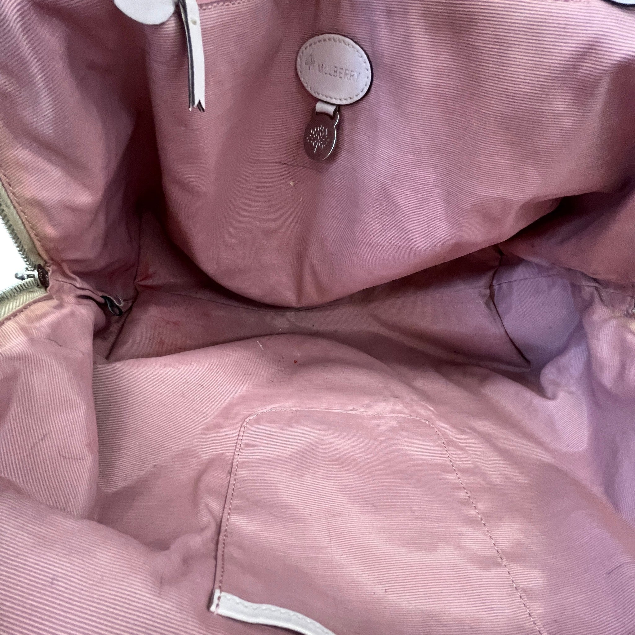 Women's Taupe Bag Pink