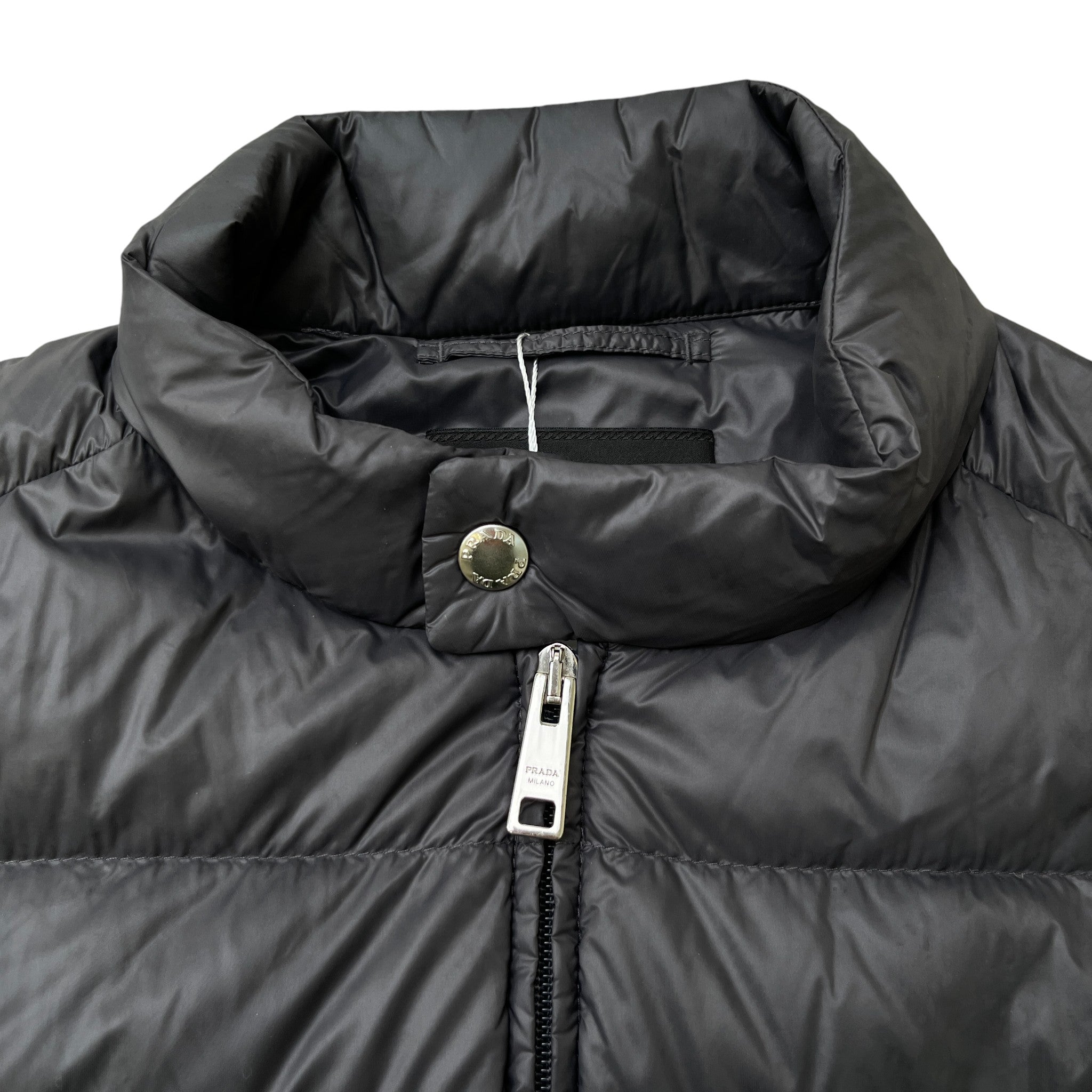 Men's Plaque Logo Gilet Grey Size IT 46 / S