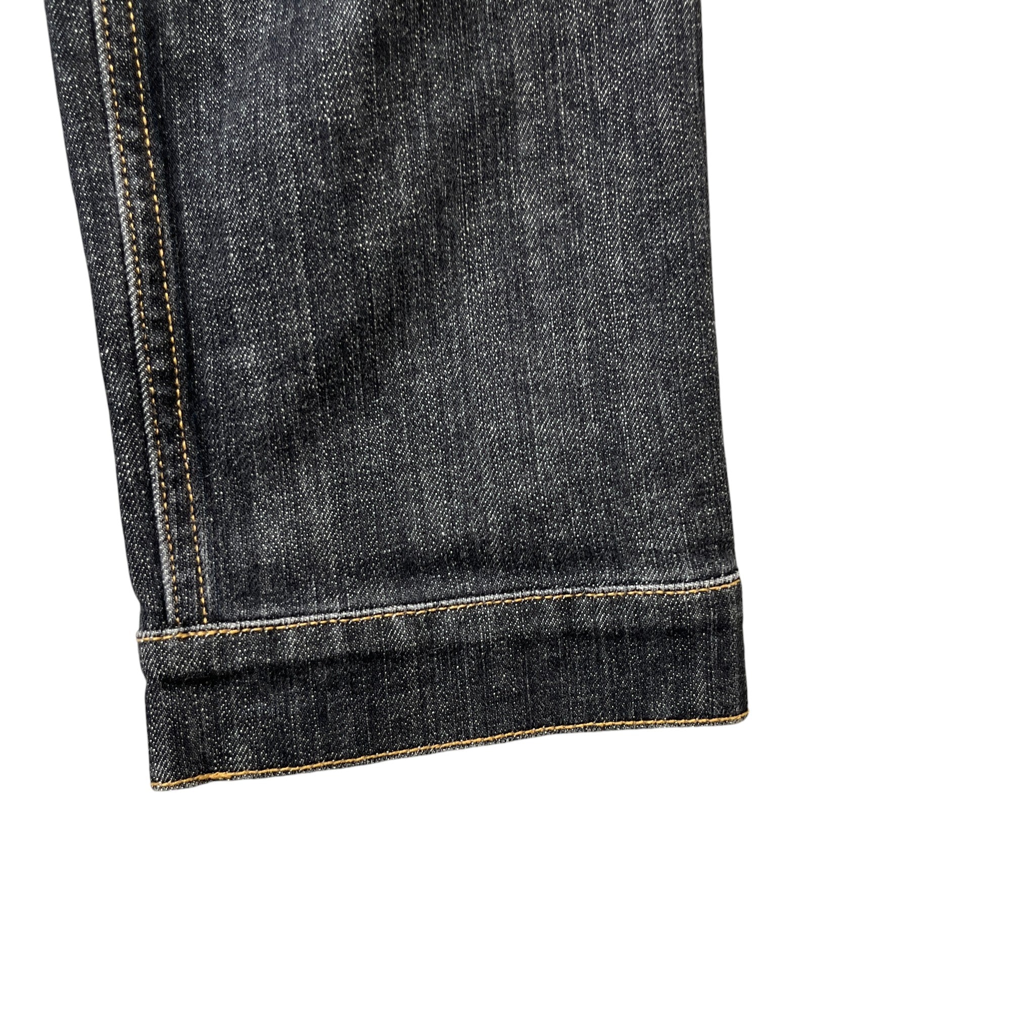 Women's Limited Vintage Monogram Jeans Navy Size Waist 34"