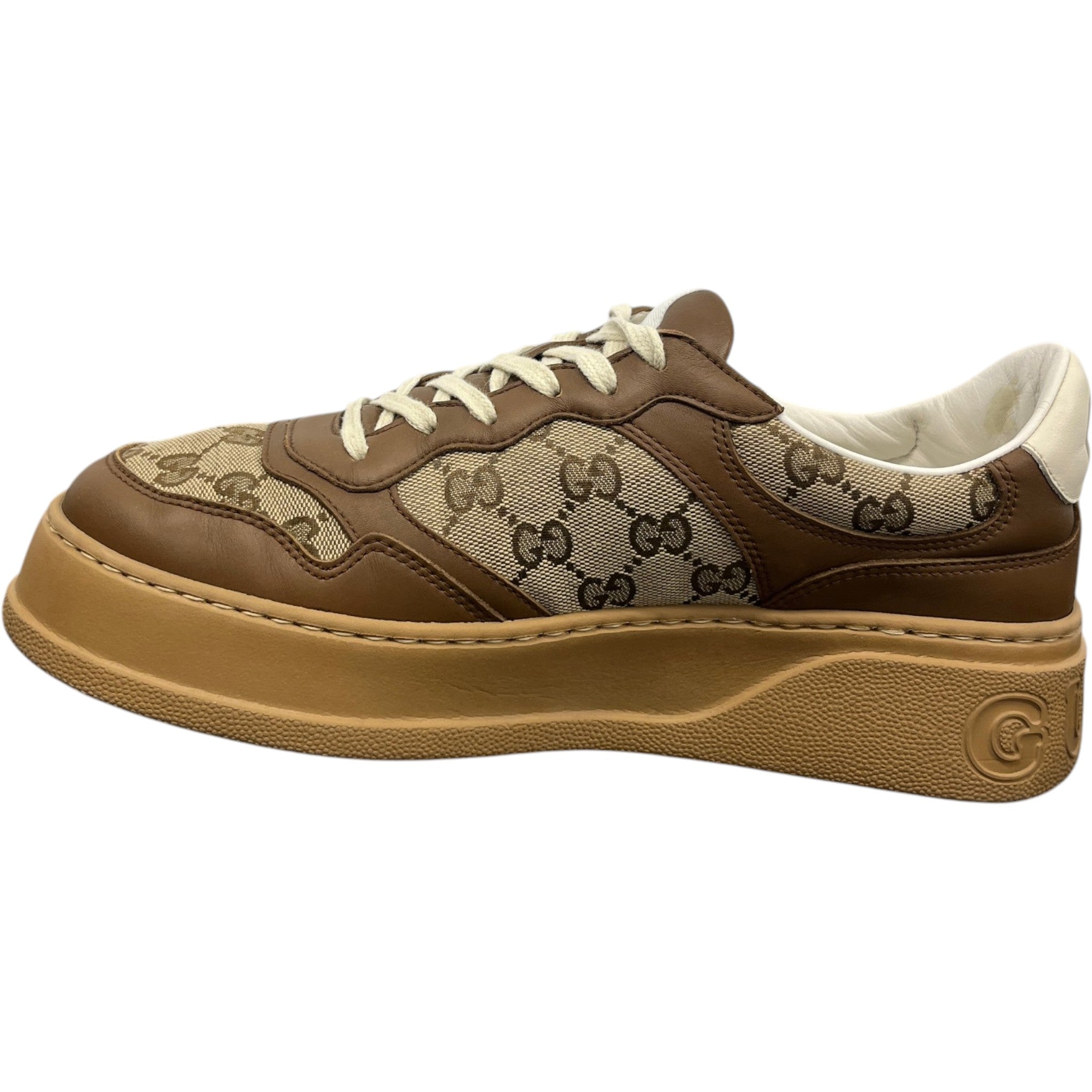Men's Gg Supreme Low Trainers Brown Size EU 41.5 / UK 7.5