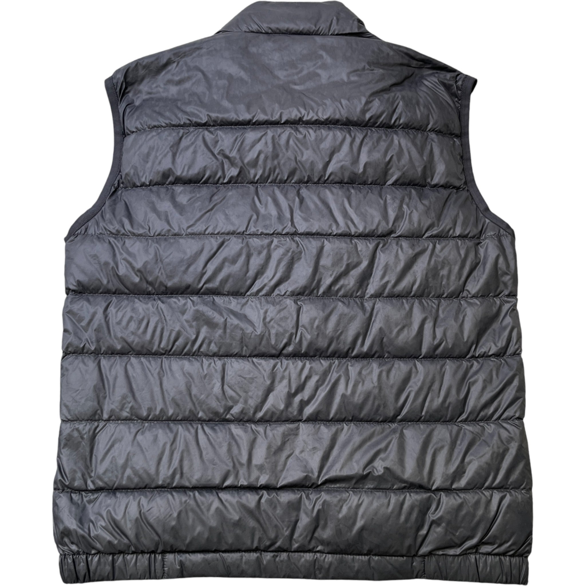 Men's Plaque Logo Gilet Grey Size IT 46 / S
