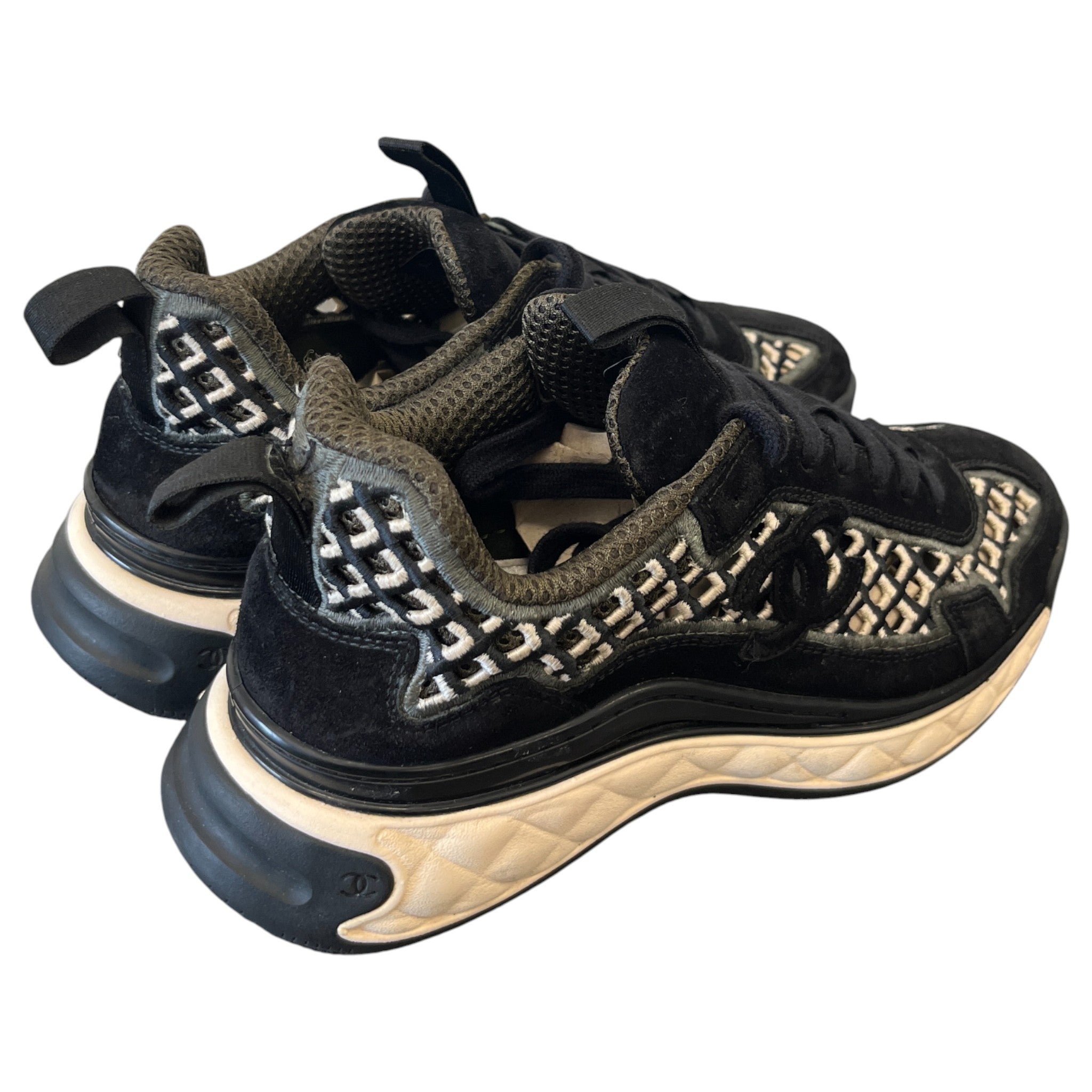 Women's Damen Cc Runner Tweed Low Trainers Black Size EU 37.5 / UK 4.5