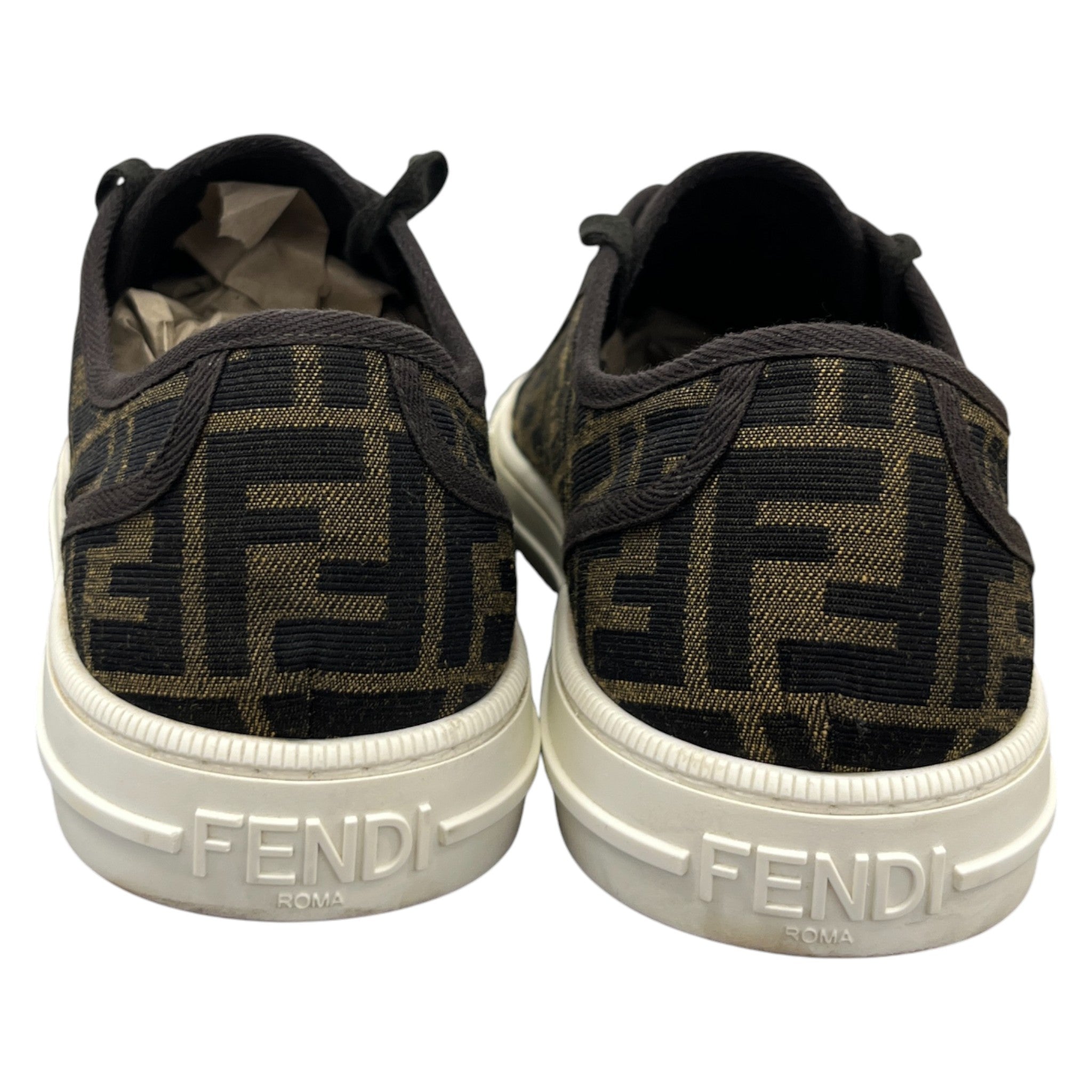 Men's Domino Low Trainers Brown Size EU 43 / UK 9