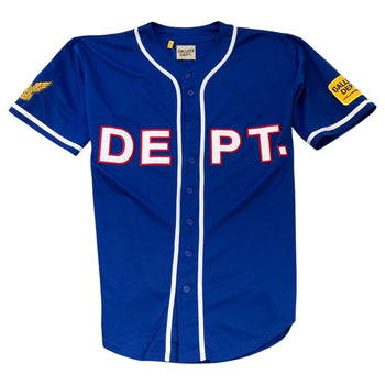 Men's DEPT Baseball OverShirt Blue Size XL