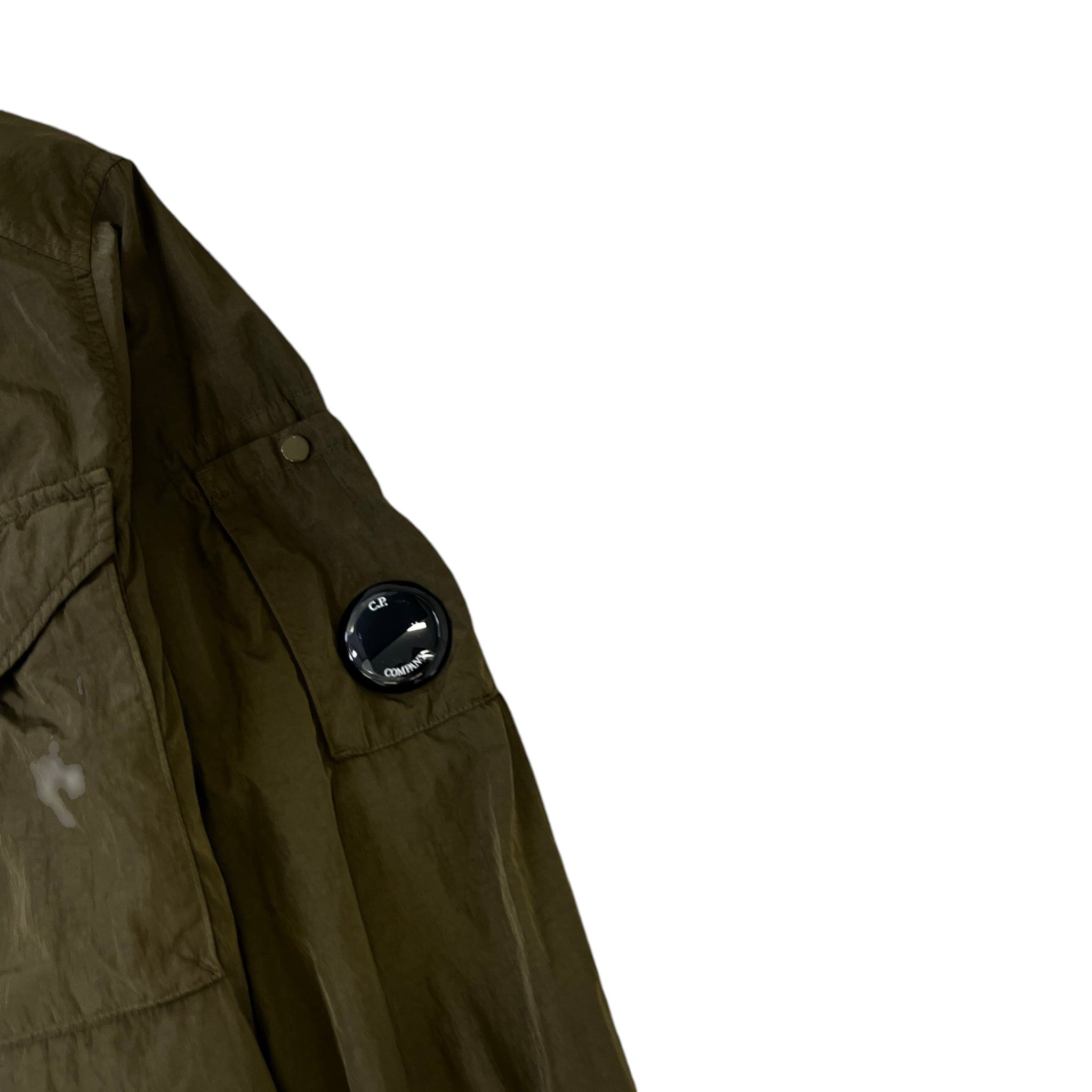 Men's Chrome-R Lens OverShirt Green Size XS